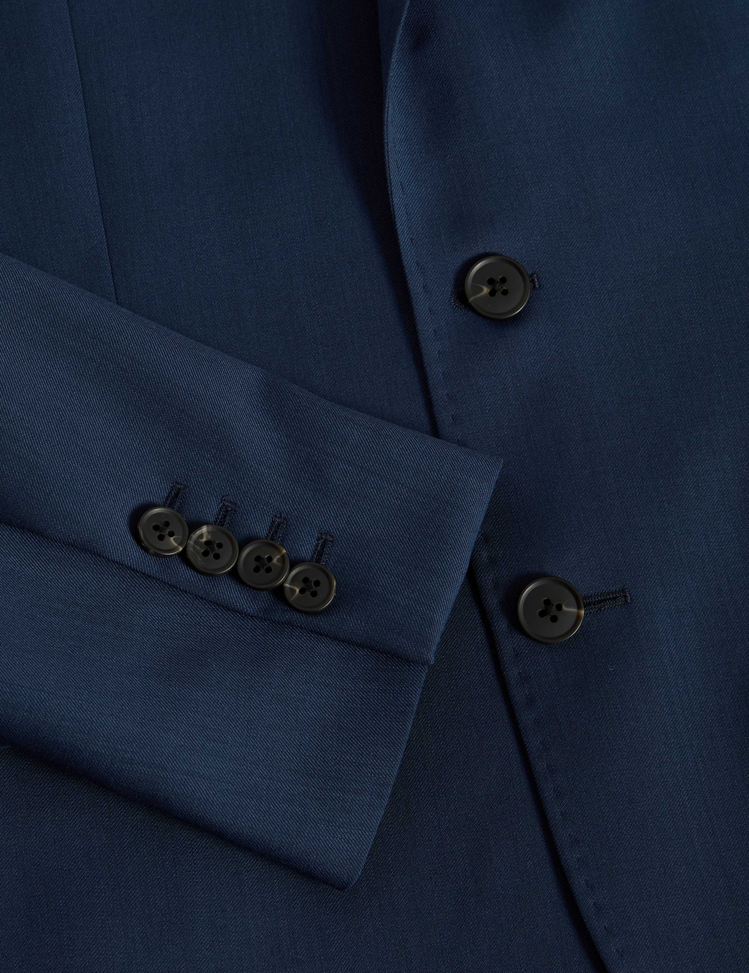 Tailored Fit Pure Wool Twill Jacket 2 of 3
