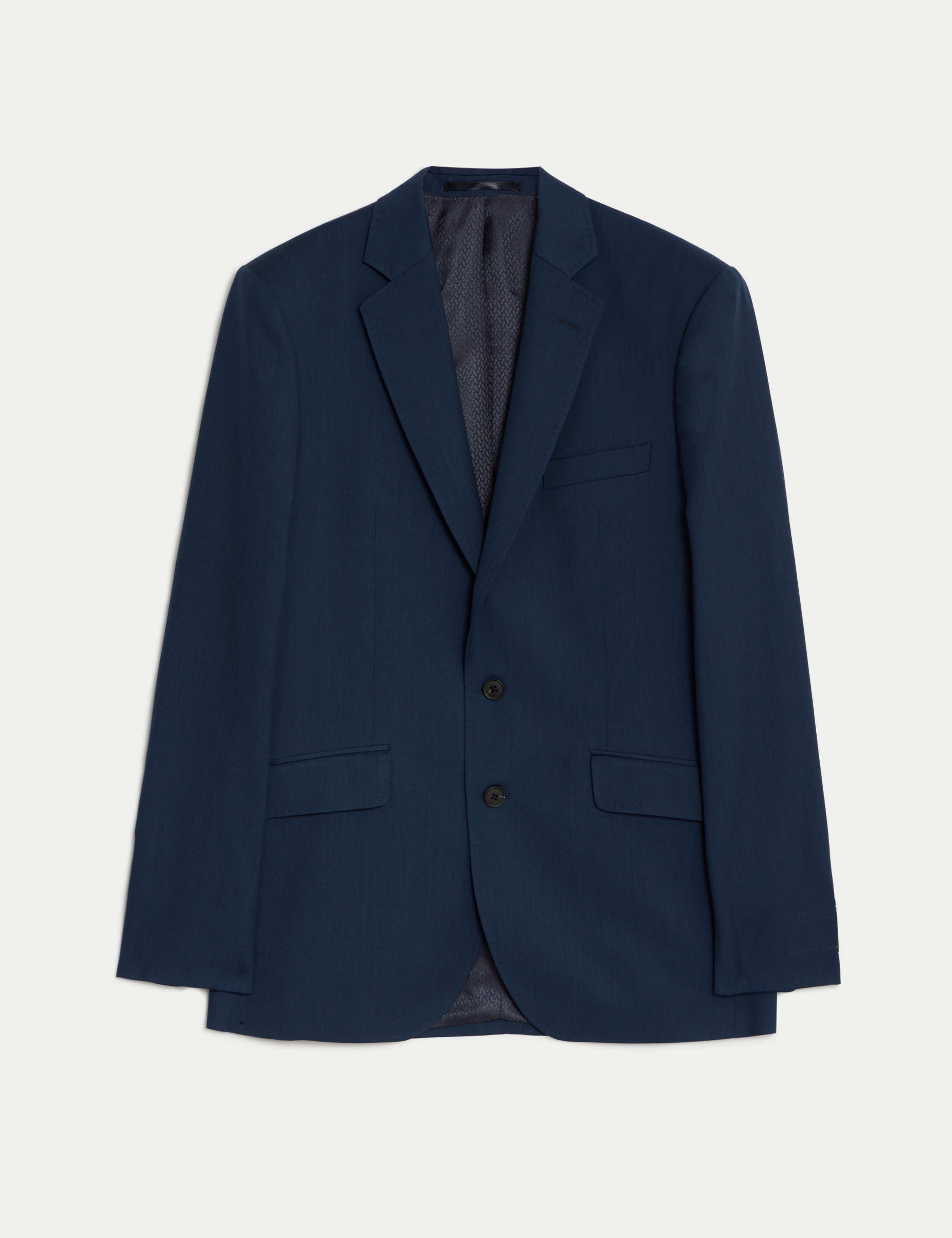 Tailored Fit Pure Wool Twill Jacket 1 of 3