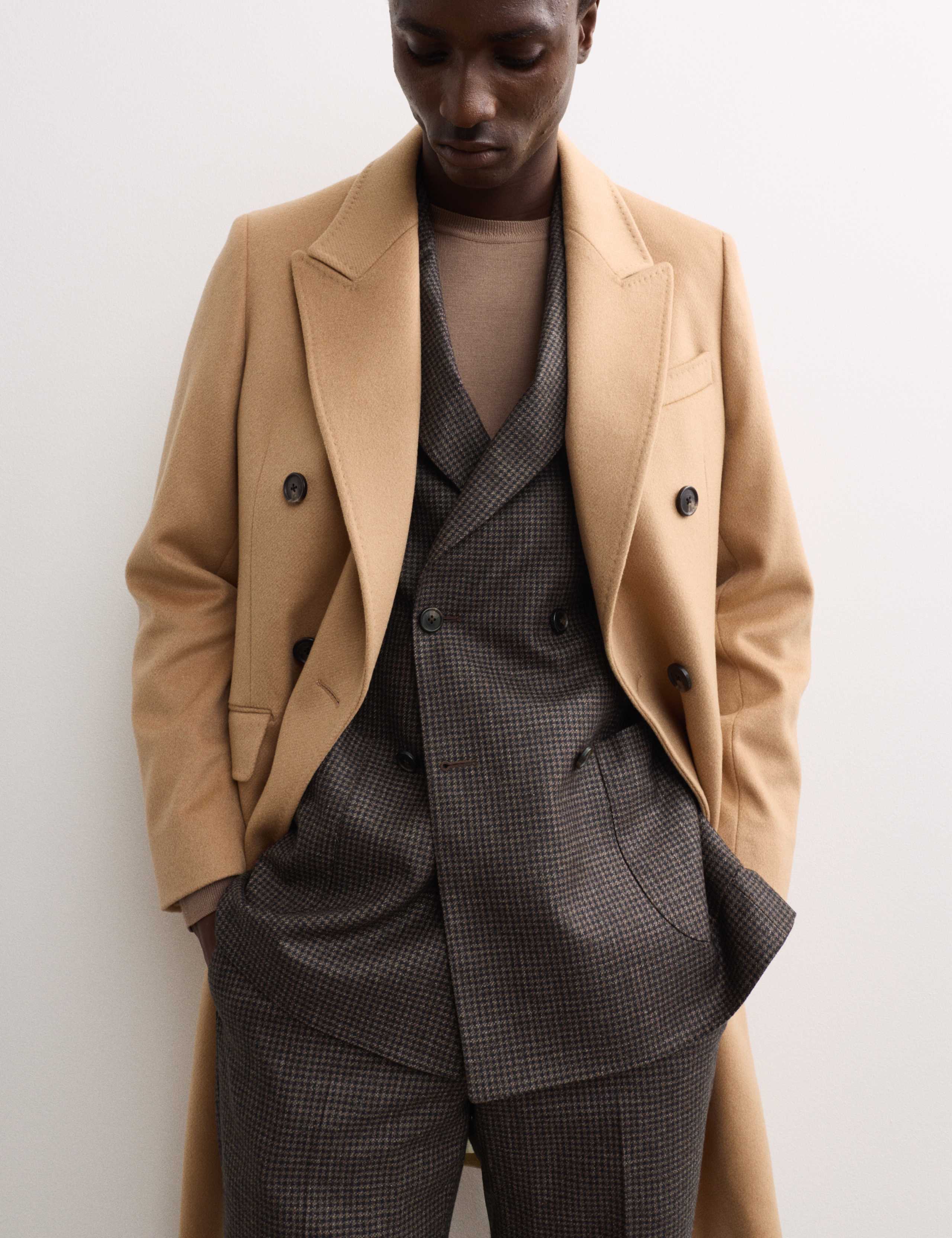 Houndstooth Double Breasted Suit Jacket 7 of 7