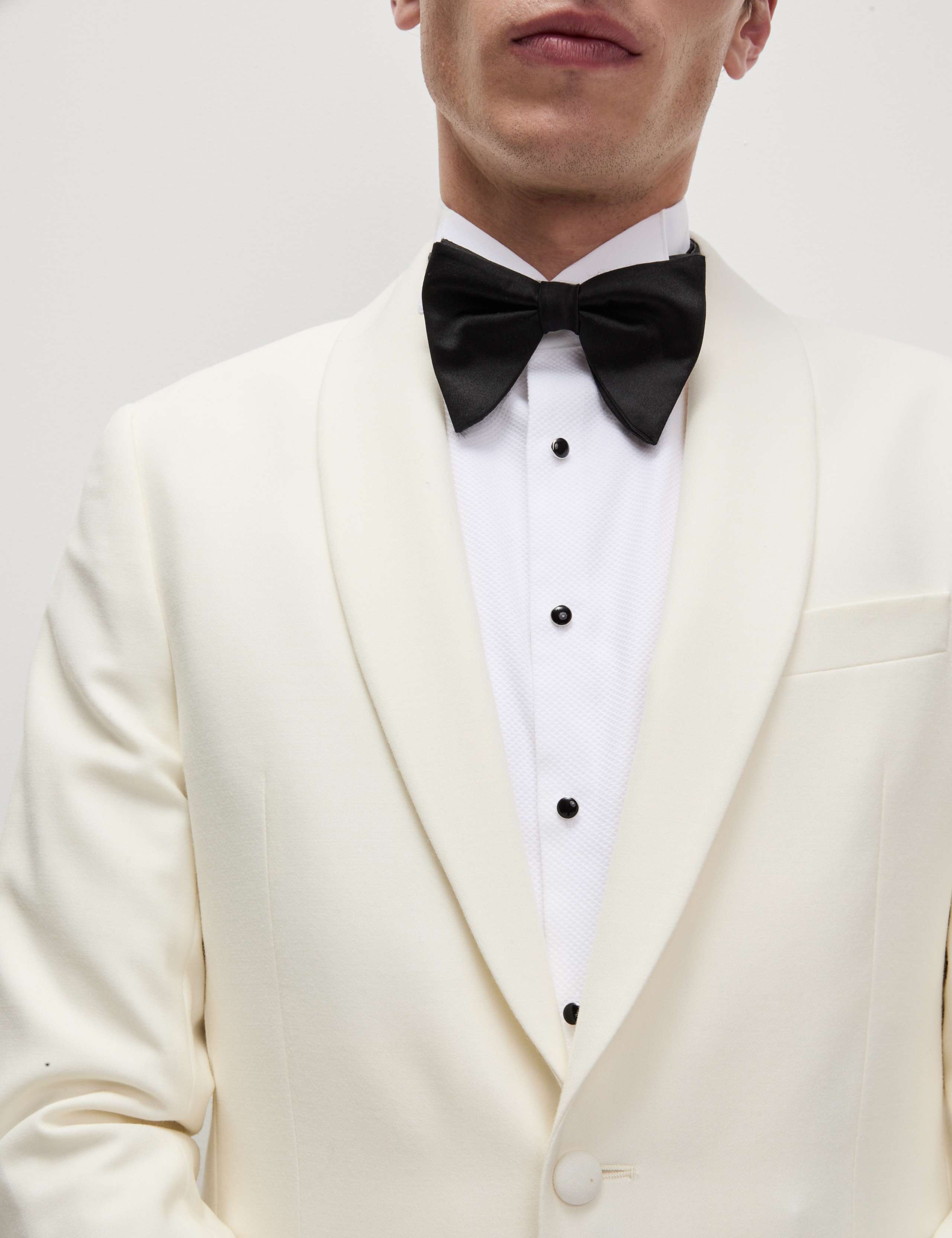 Wool Rich Shawl Lapel Dinner Tuxedo Jacket 5 of 6