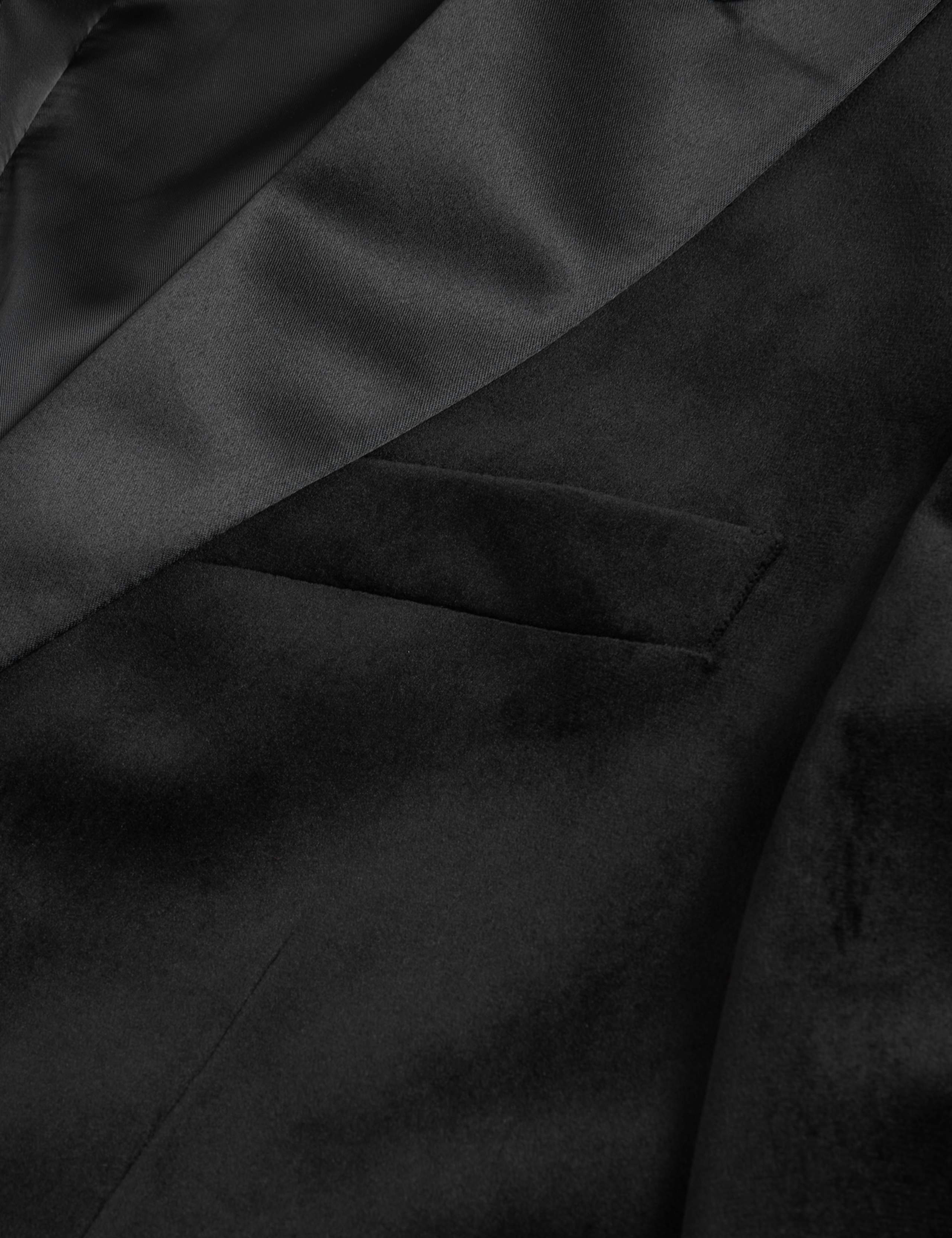 Slim Fit Velvet Peak Lapel Jacket 7 of 8