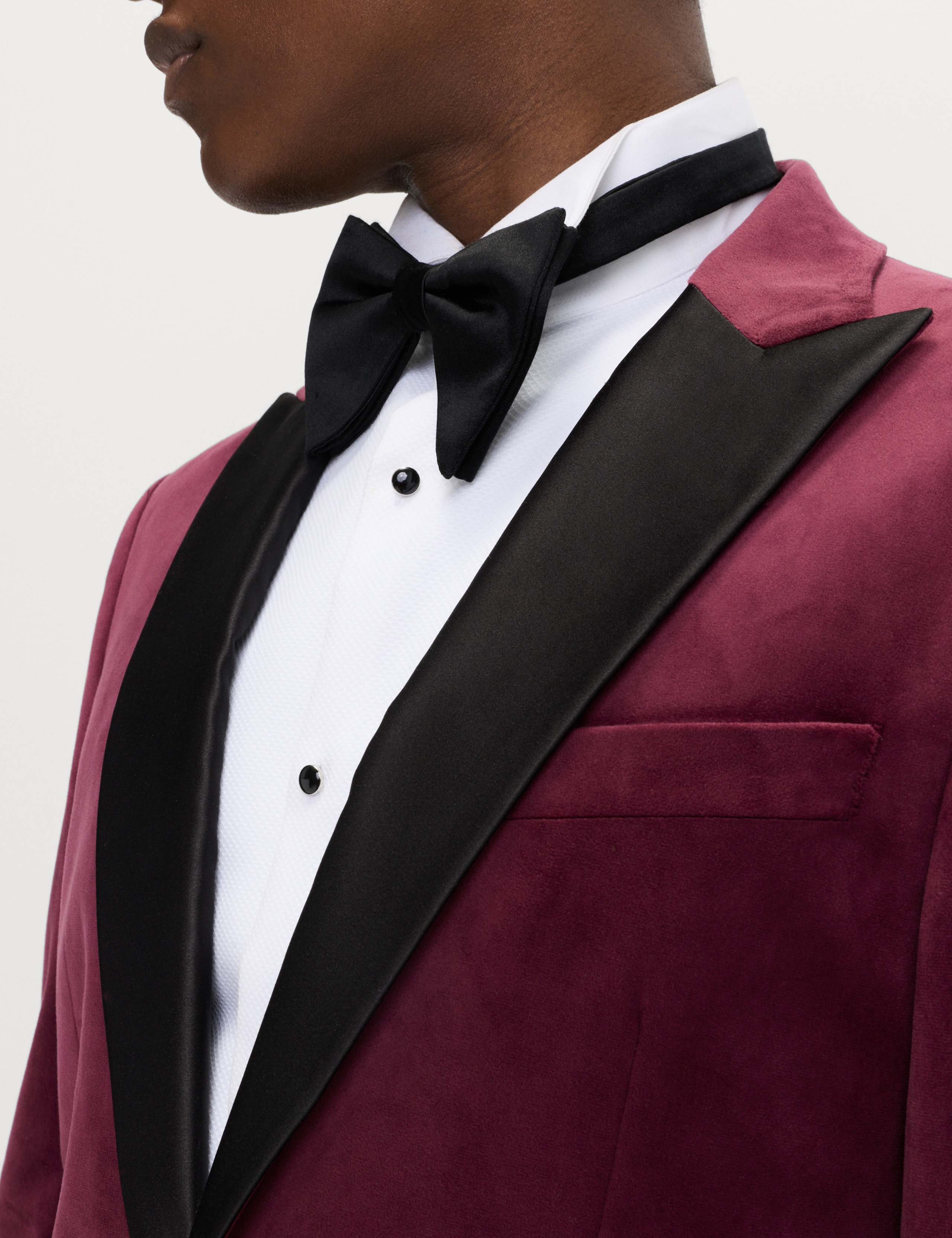 Tailored Fit Velvet Tuxedo Jacket 5 of 7