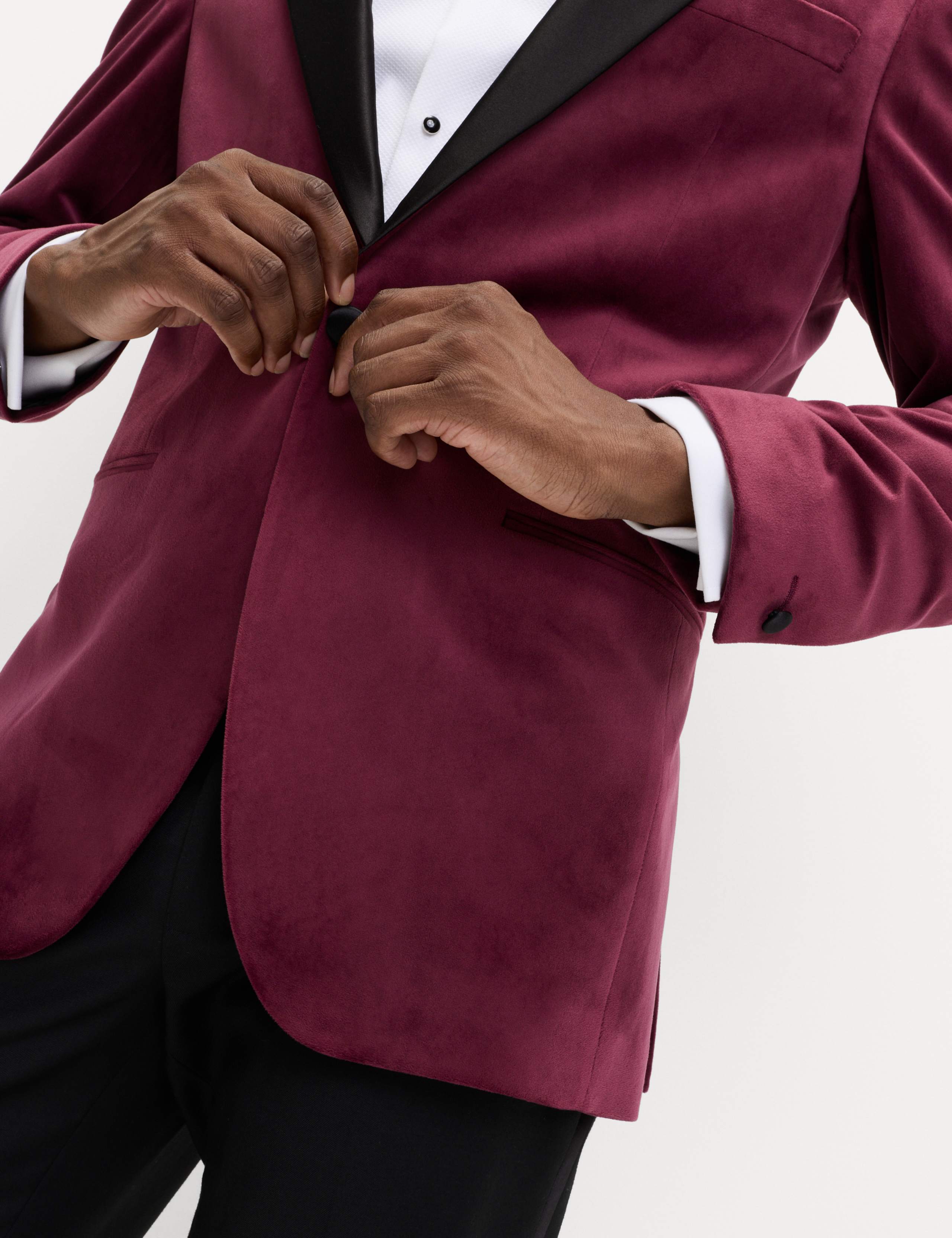Tailored Fit Velvet Tuxedo Jacket 6 of 7