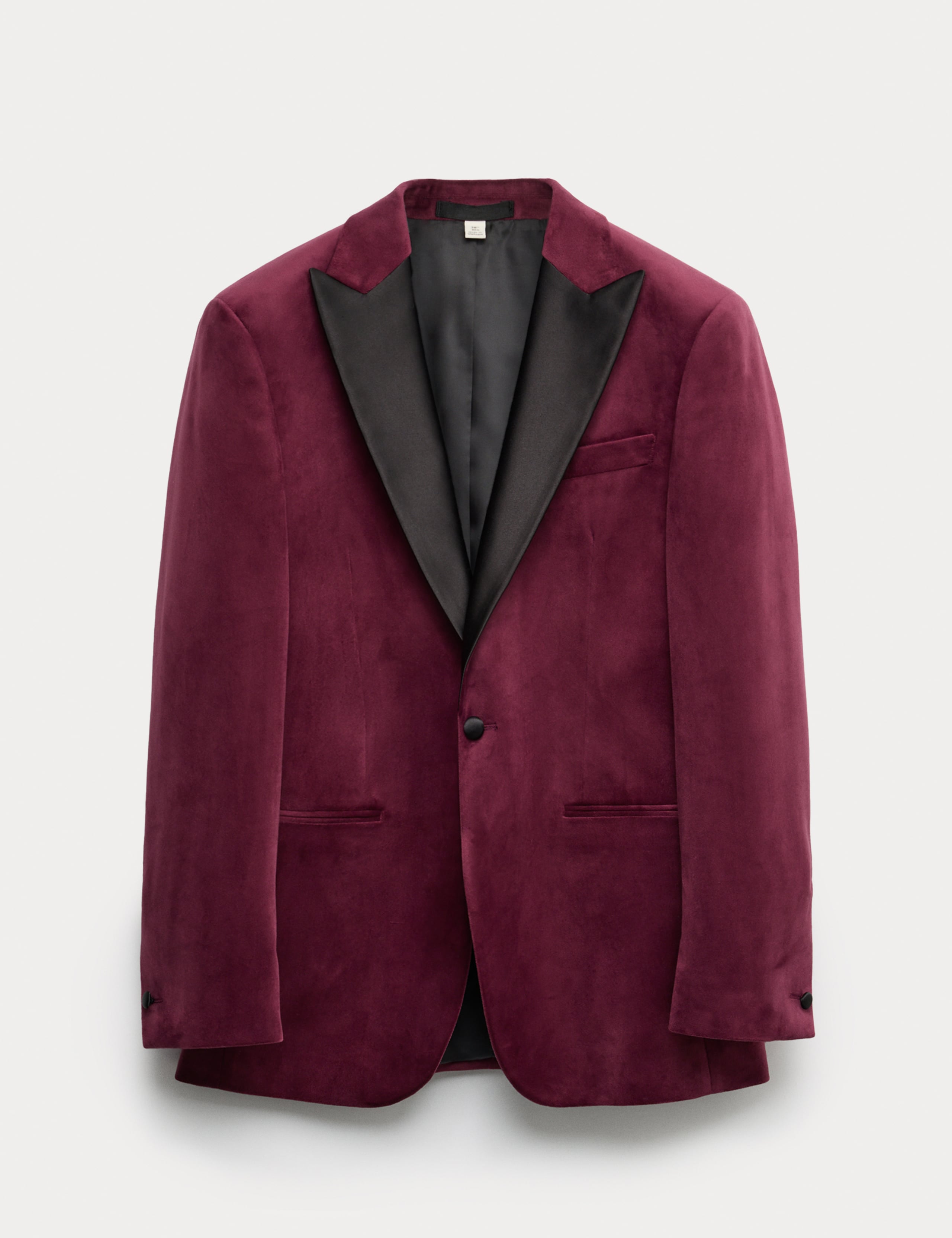Tailored Fit Velvet Tuxedo Jacket 2 of 7
