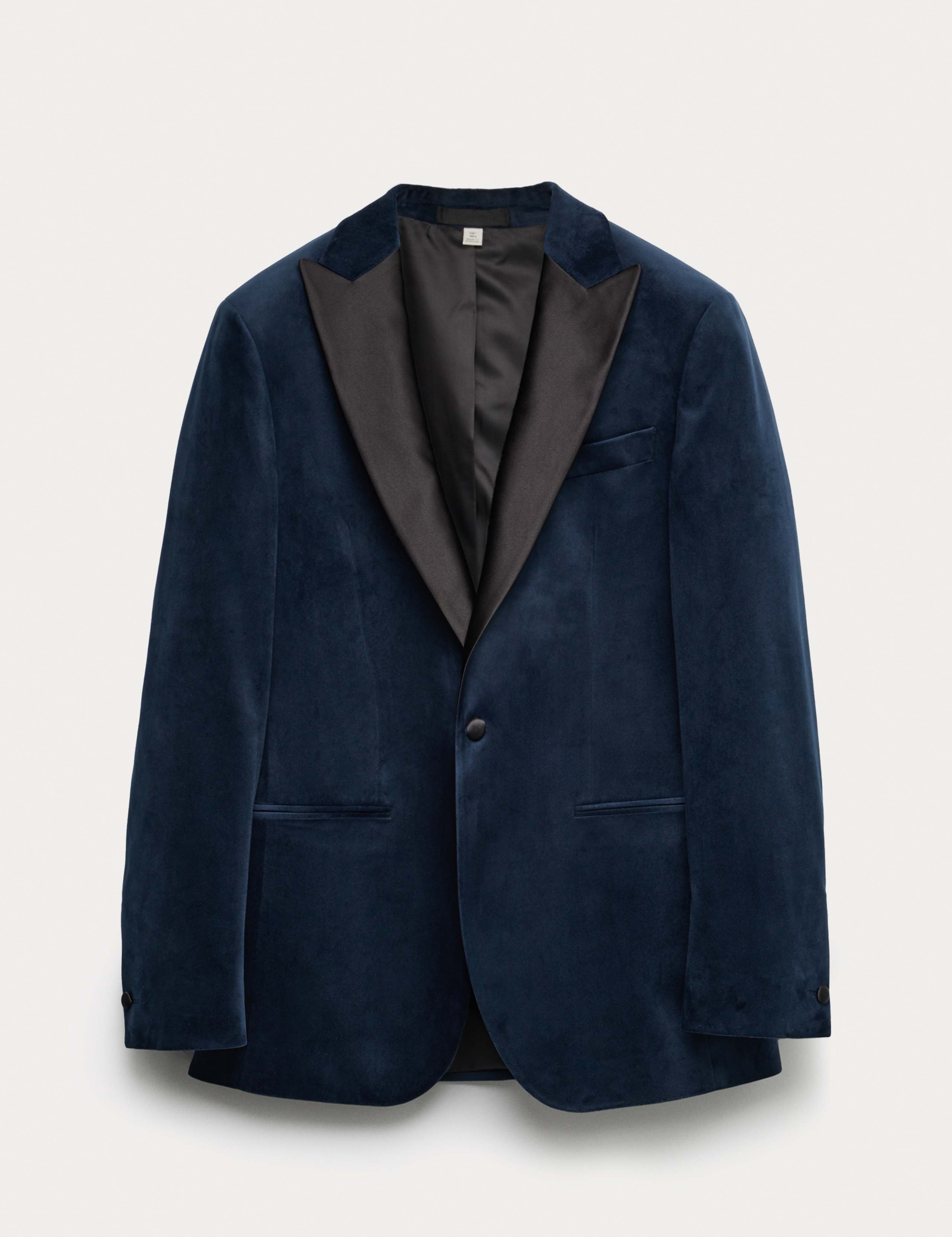 Tailored Fit Velvet Tuxedo Jacket 2 of 6