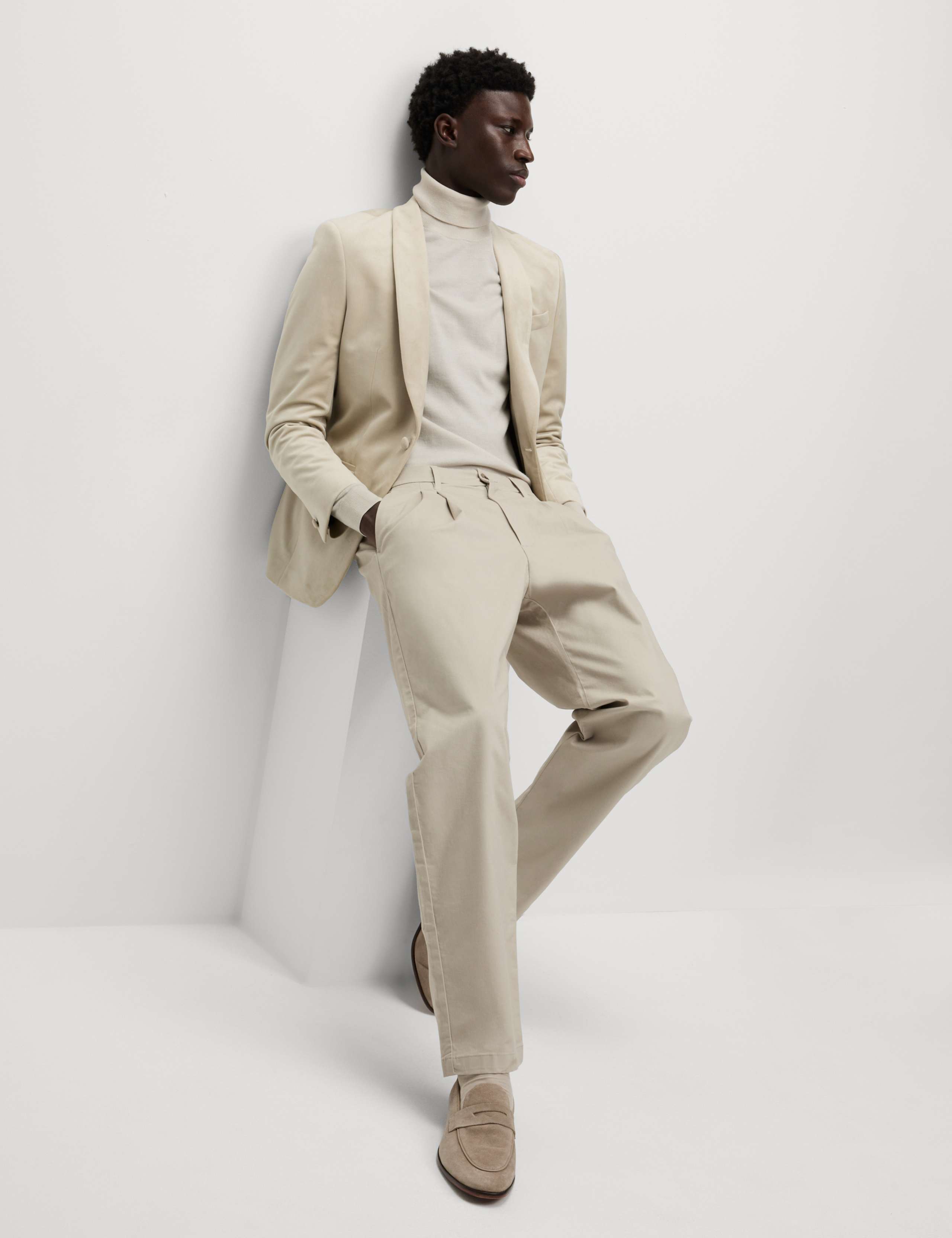 Slim Fit Velvet Jacket 8 of 8