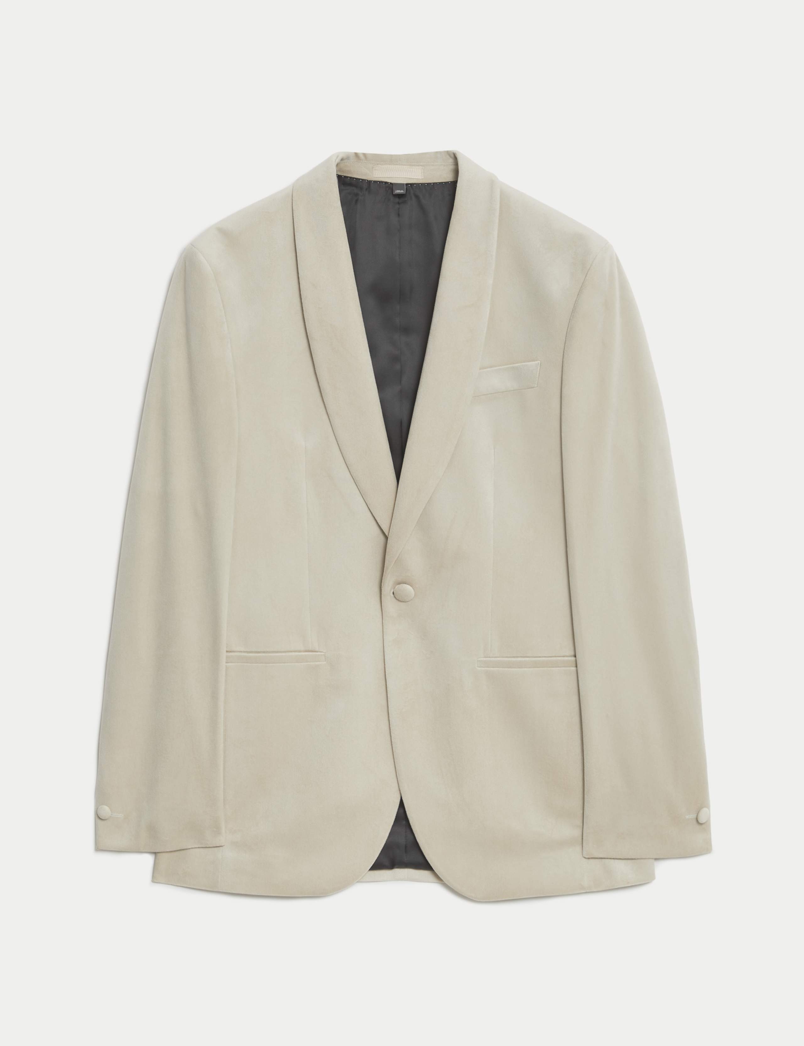 Slim Fit Velvet Jacket 2 of 8