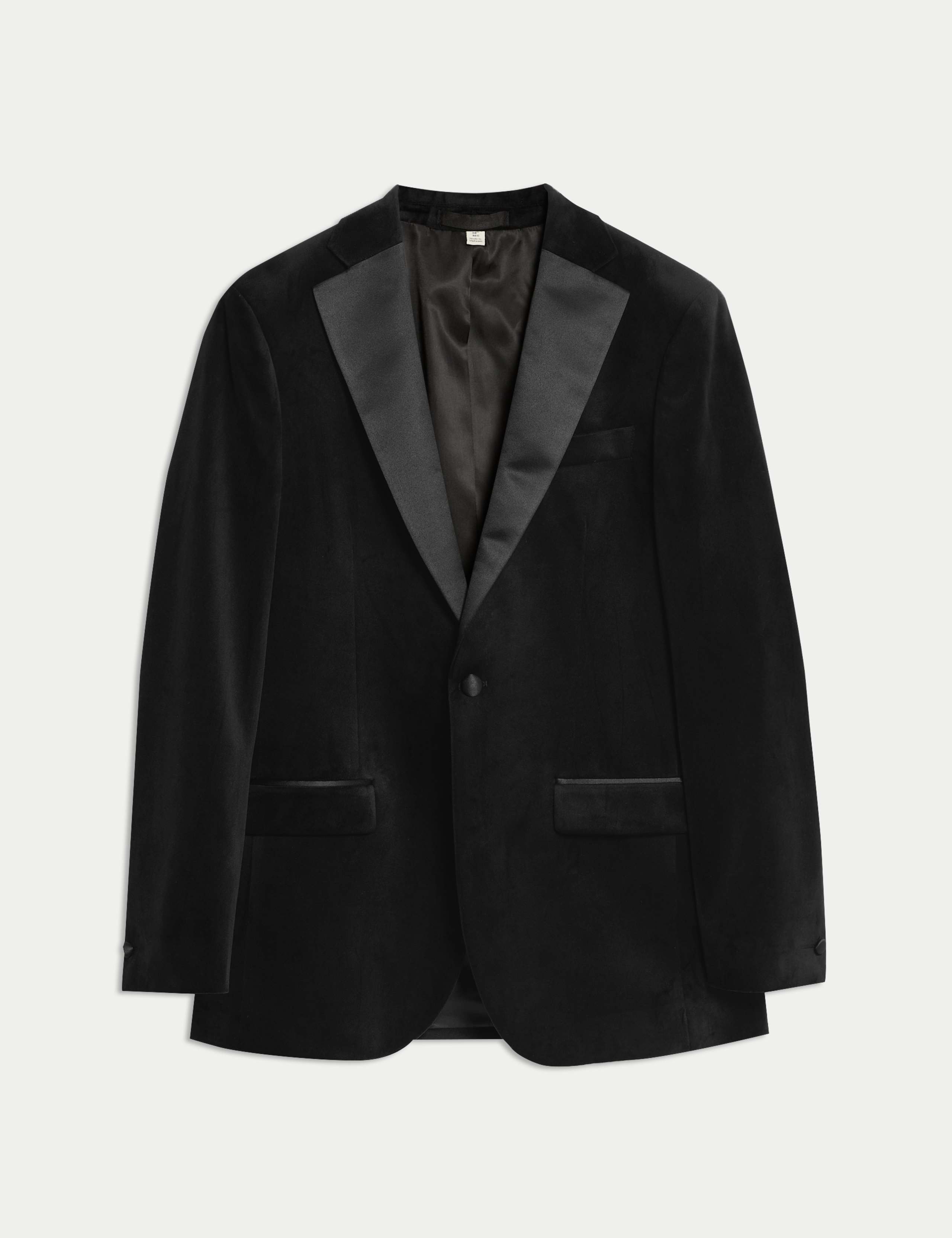 Tailored Fit Velvet Blazer 2 of 7