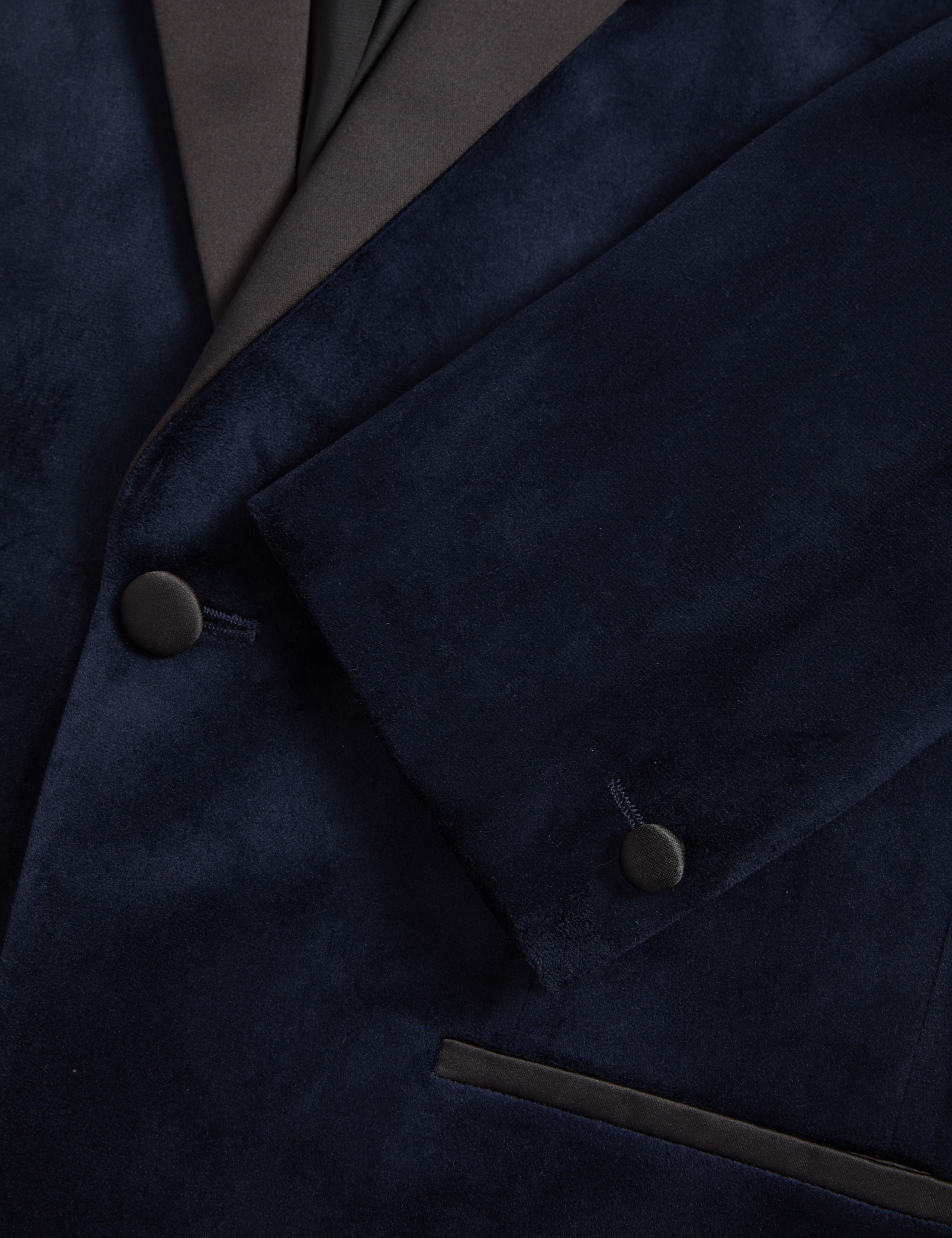 Slim Fit Velvet Tuxedo Jacket 3 of 7