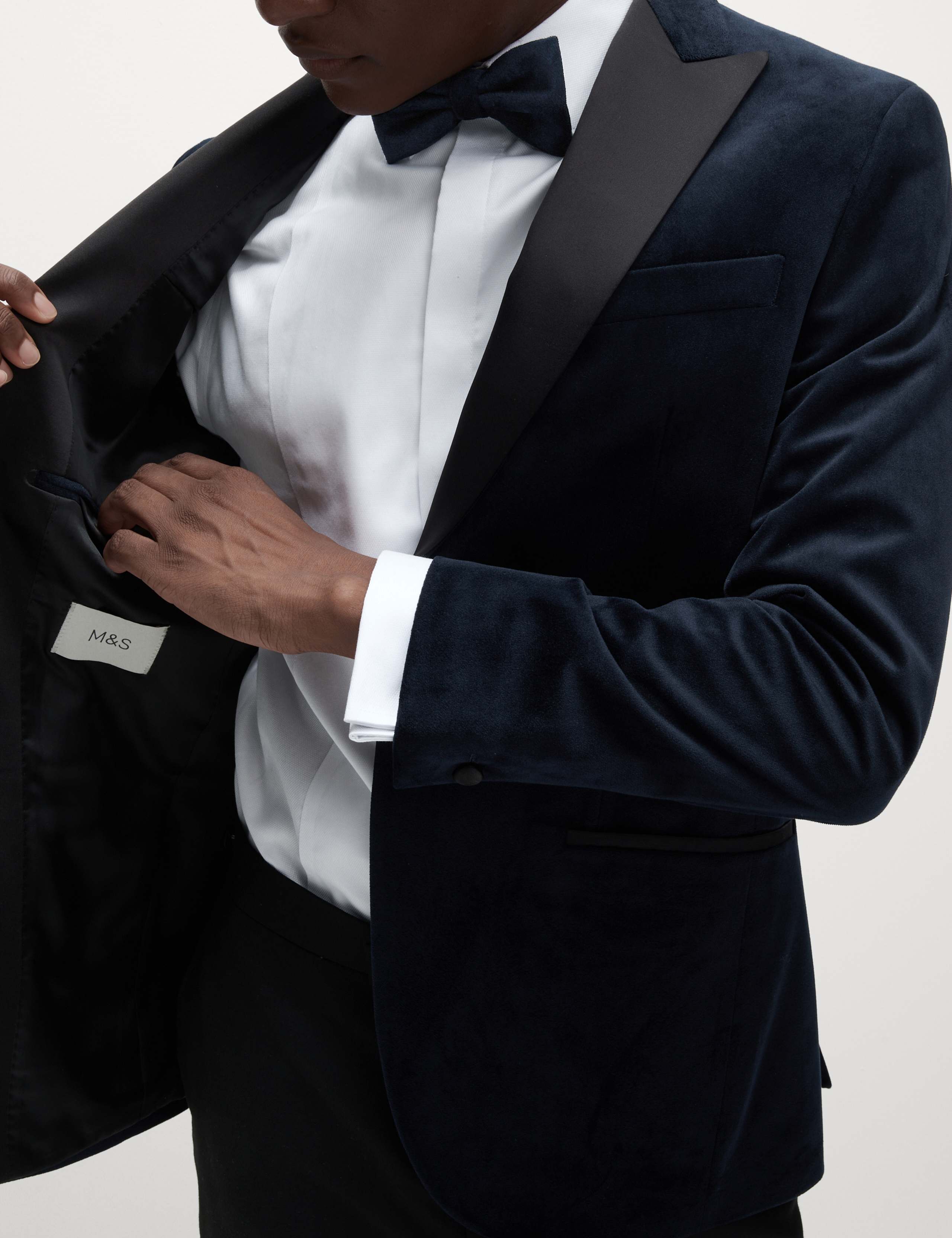 Slim Fit Velvet Tuxedo Jacket 5 of 7