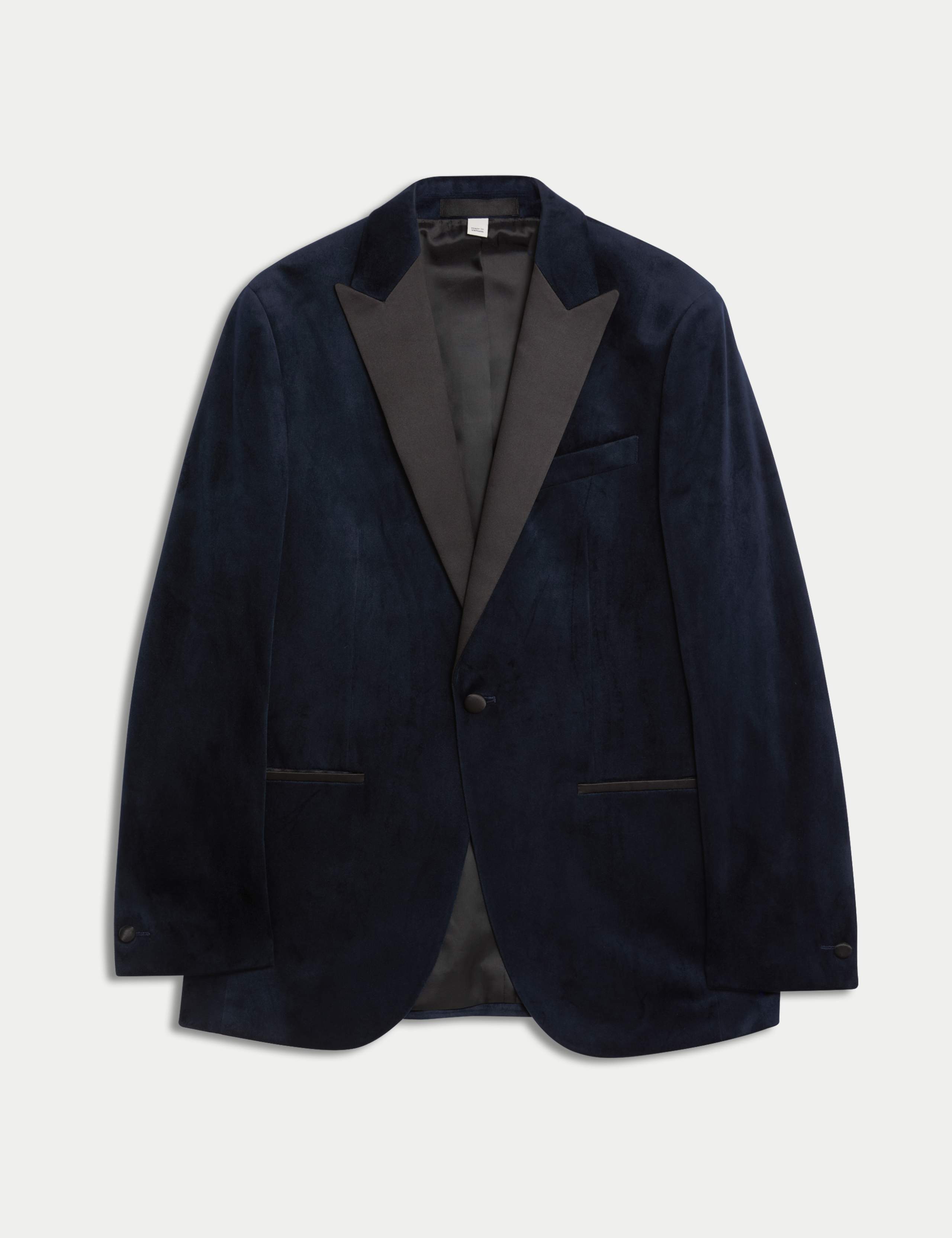 Slim Fit Velvet Tuxedo Jacket 2 of 7