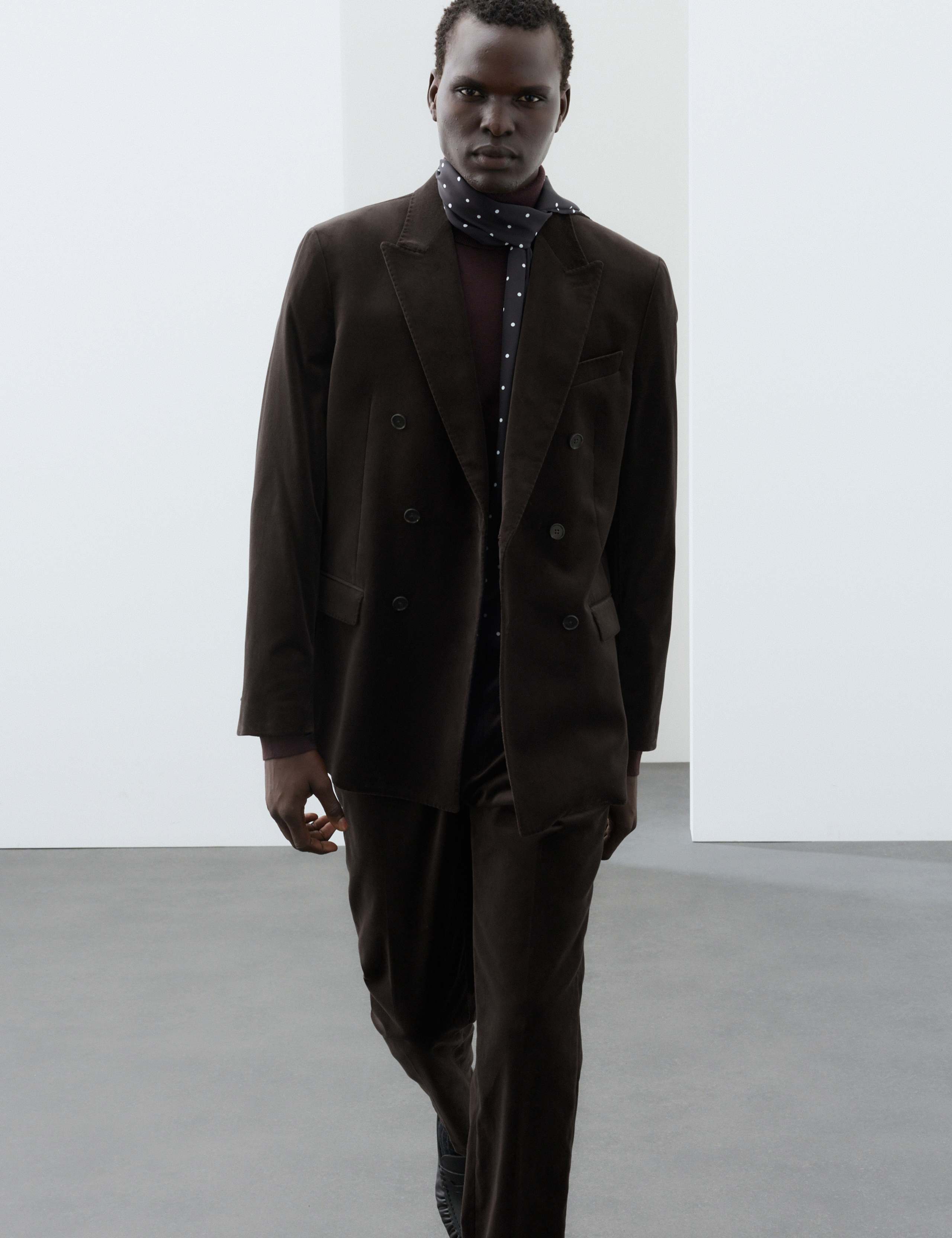 Cotton Rich Velvet Stretch Suit Jacket 4 of 7