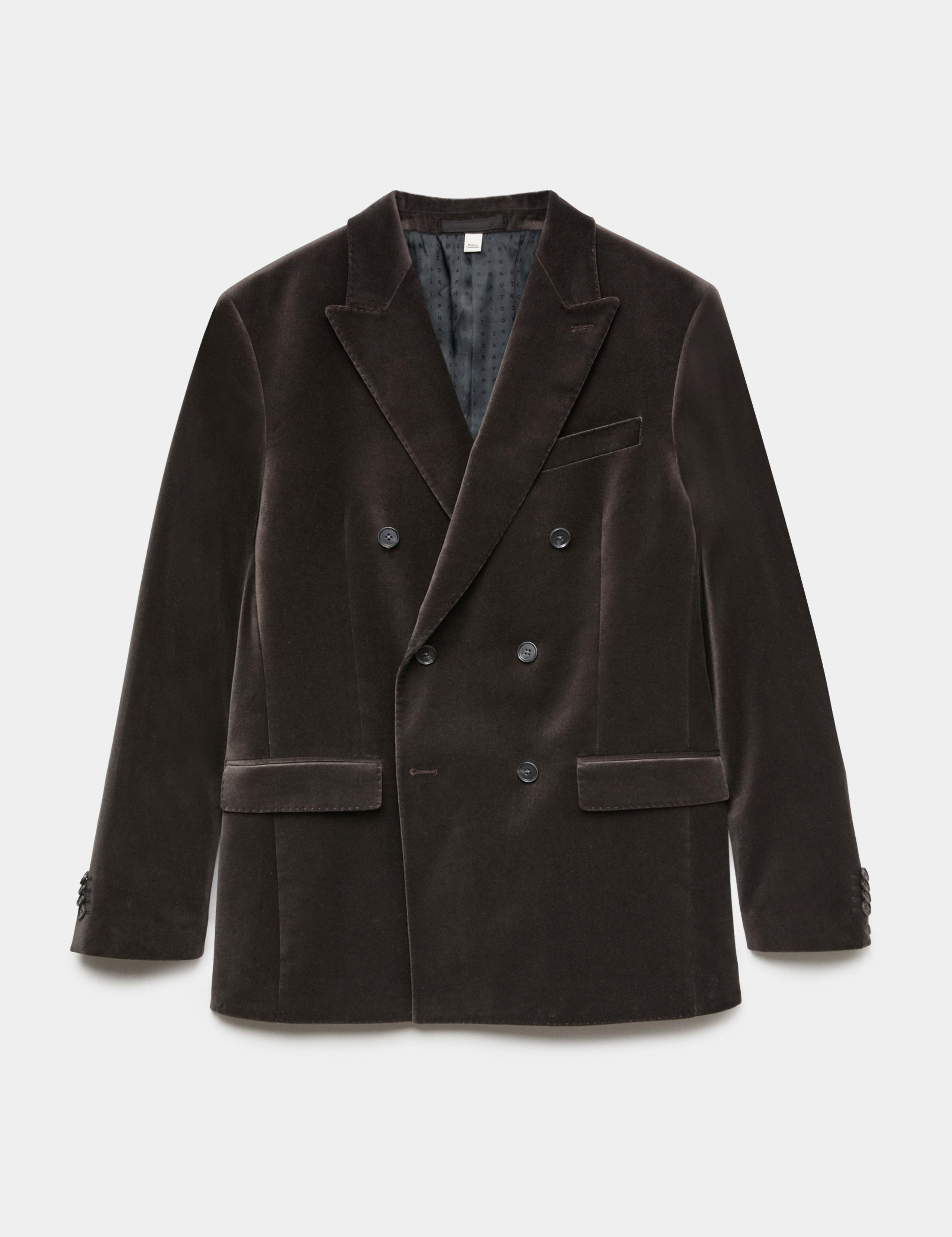 Cotton Rich Velvet Stretch Suit Jacket 2 of 7