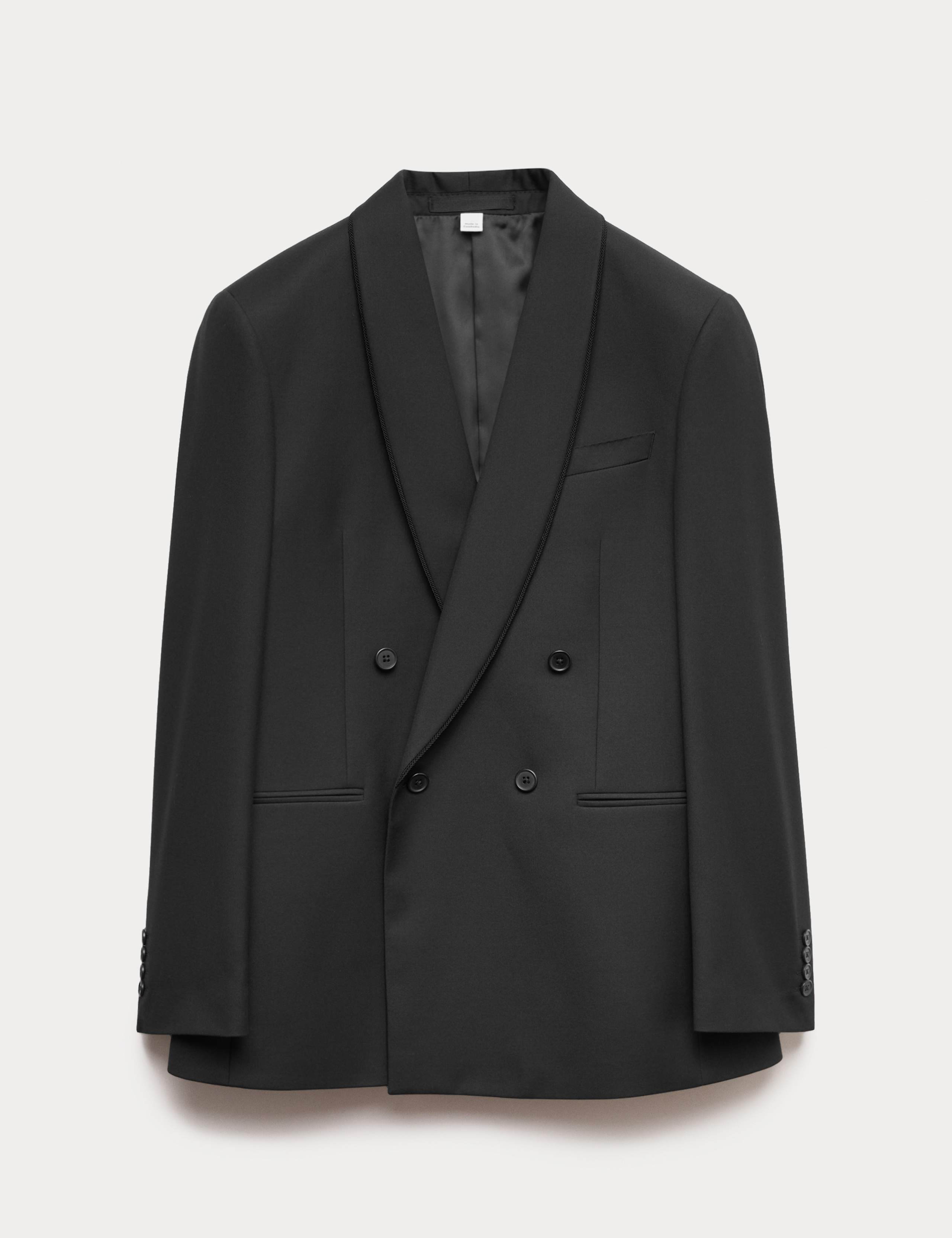 Tailored Fit Double Breasted Tuxedo Jacket 2 of 7