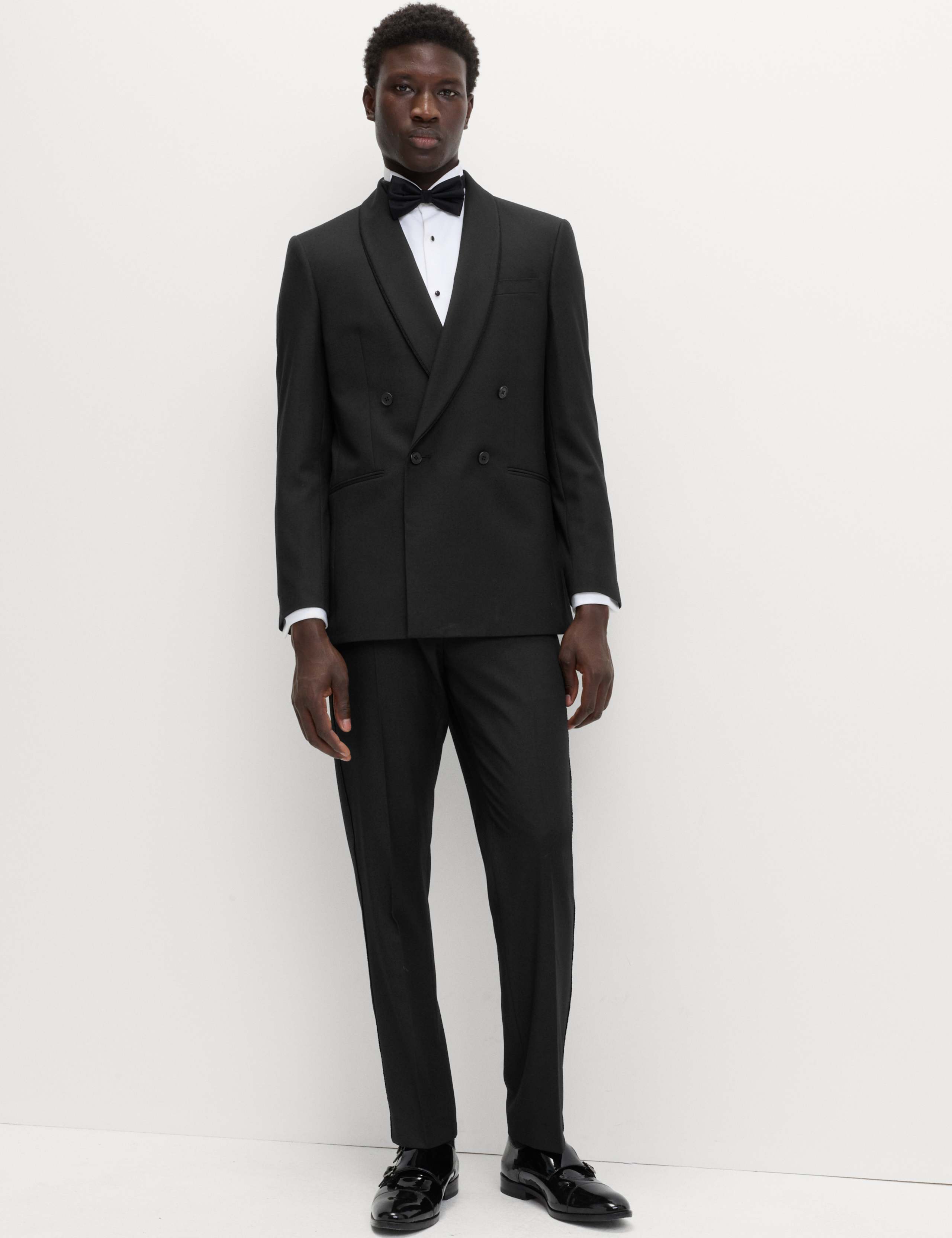 Tailored Fit Single Pleat Trousers 6 of 7