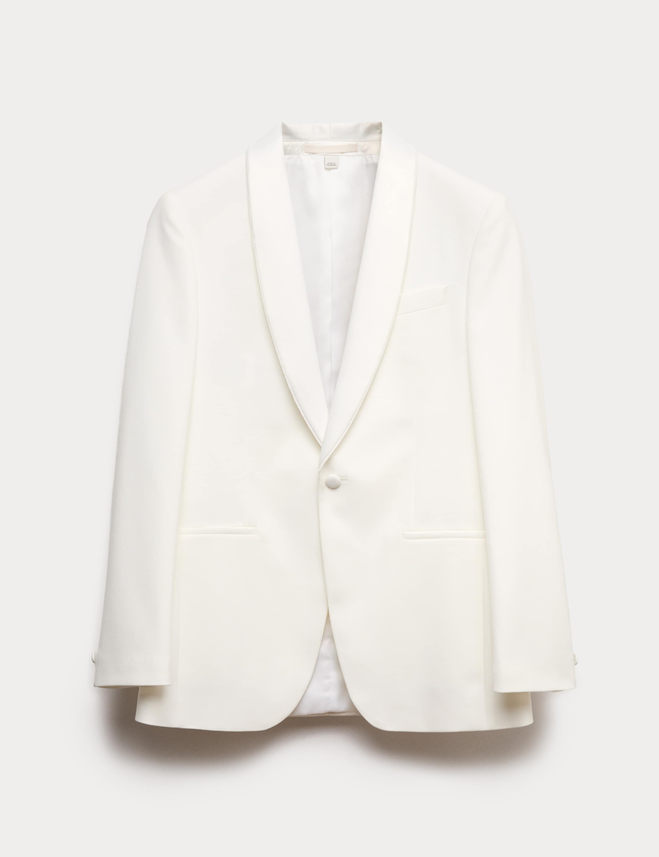 Regular Fit Sharkskin Suit Jacket 2 of 7