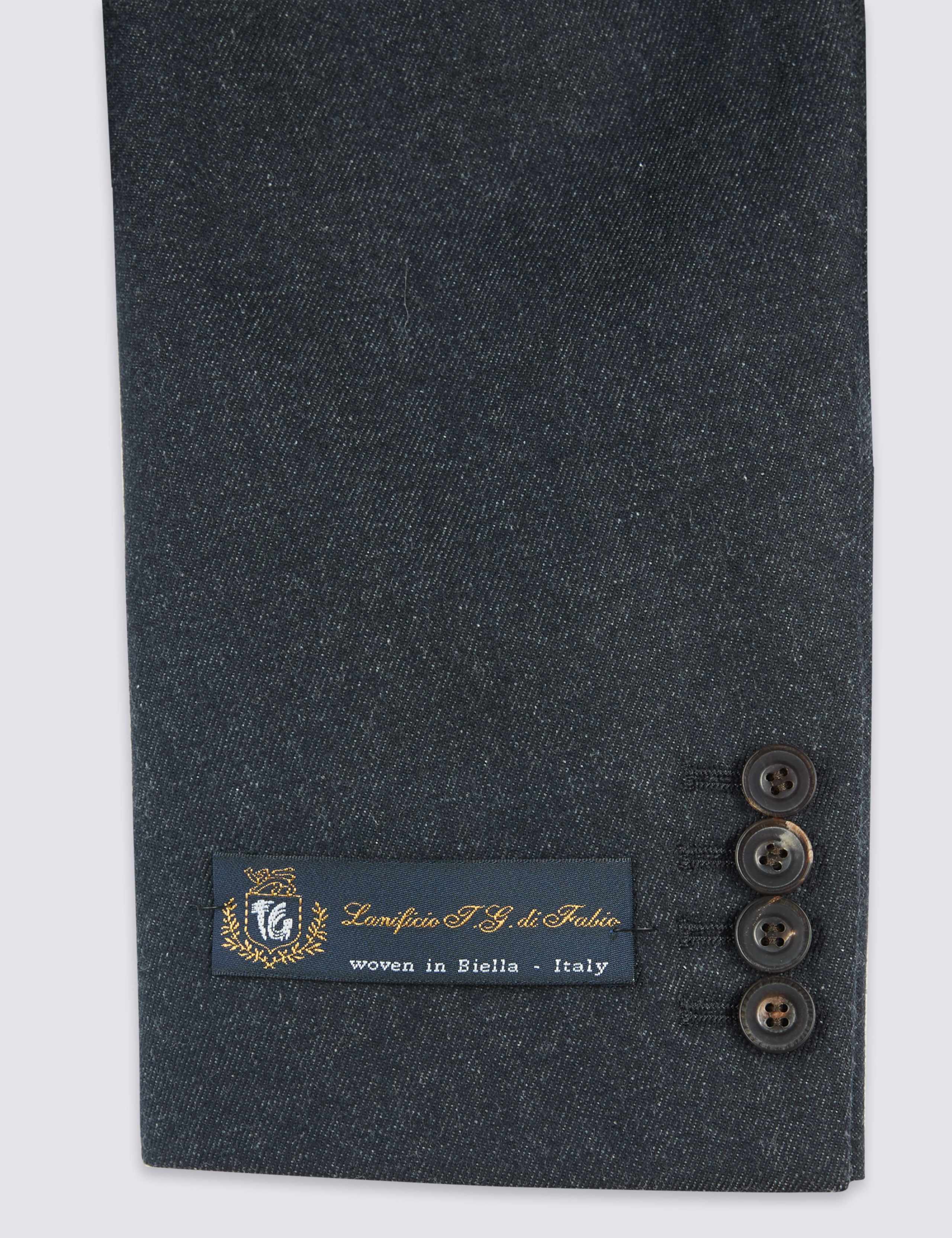 Tailored Fit Wool Blend Jacket 8 of 9