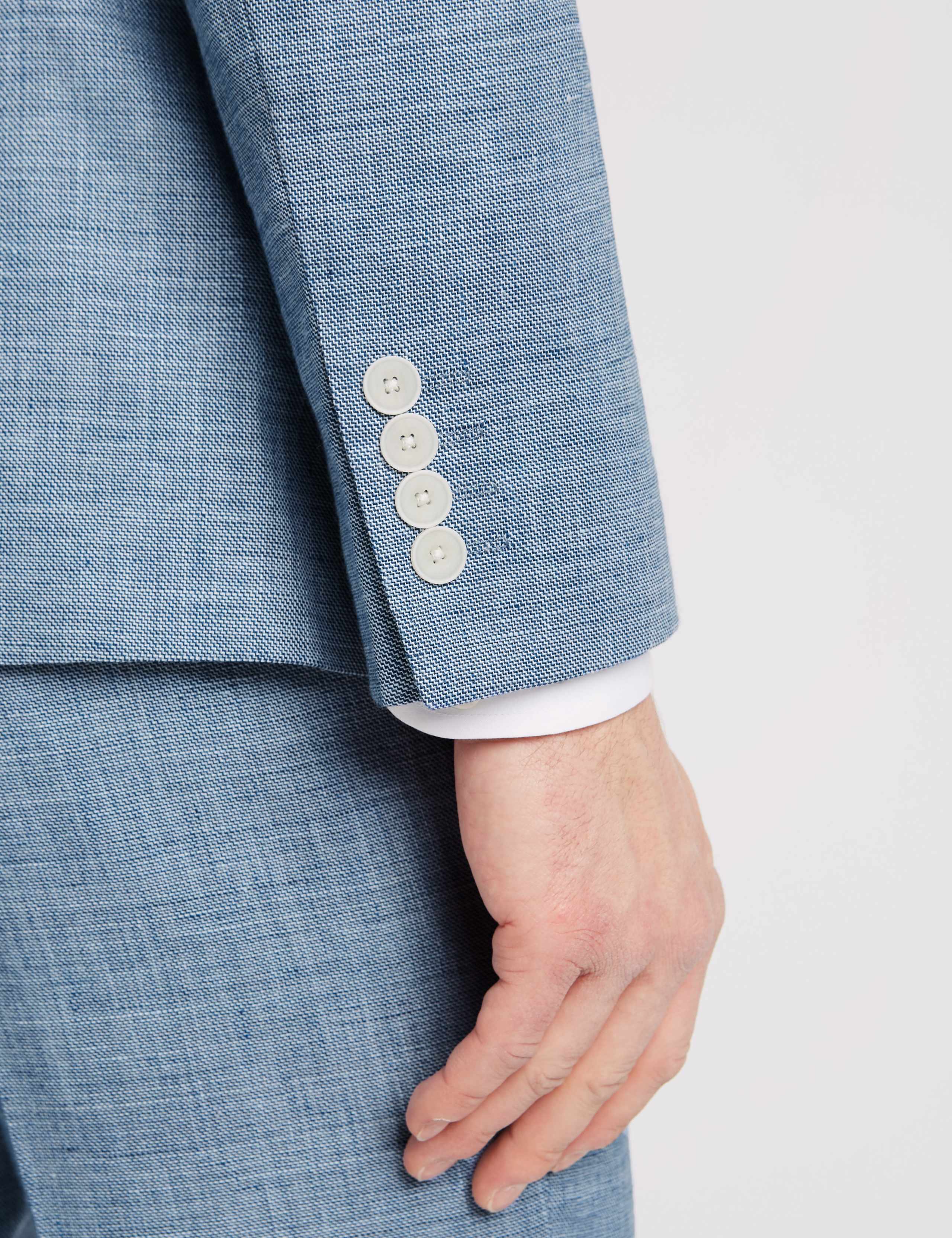 Linen Miracle Slim Fit Textured Jacket 6 of 8
