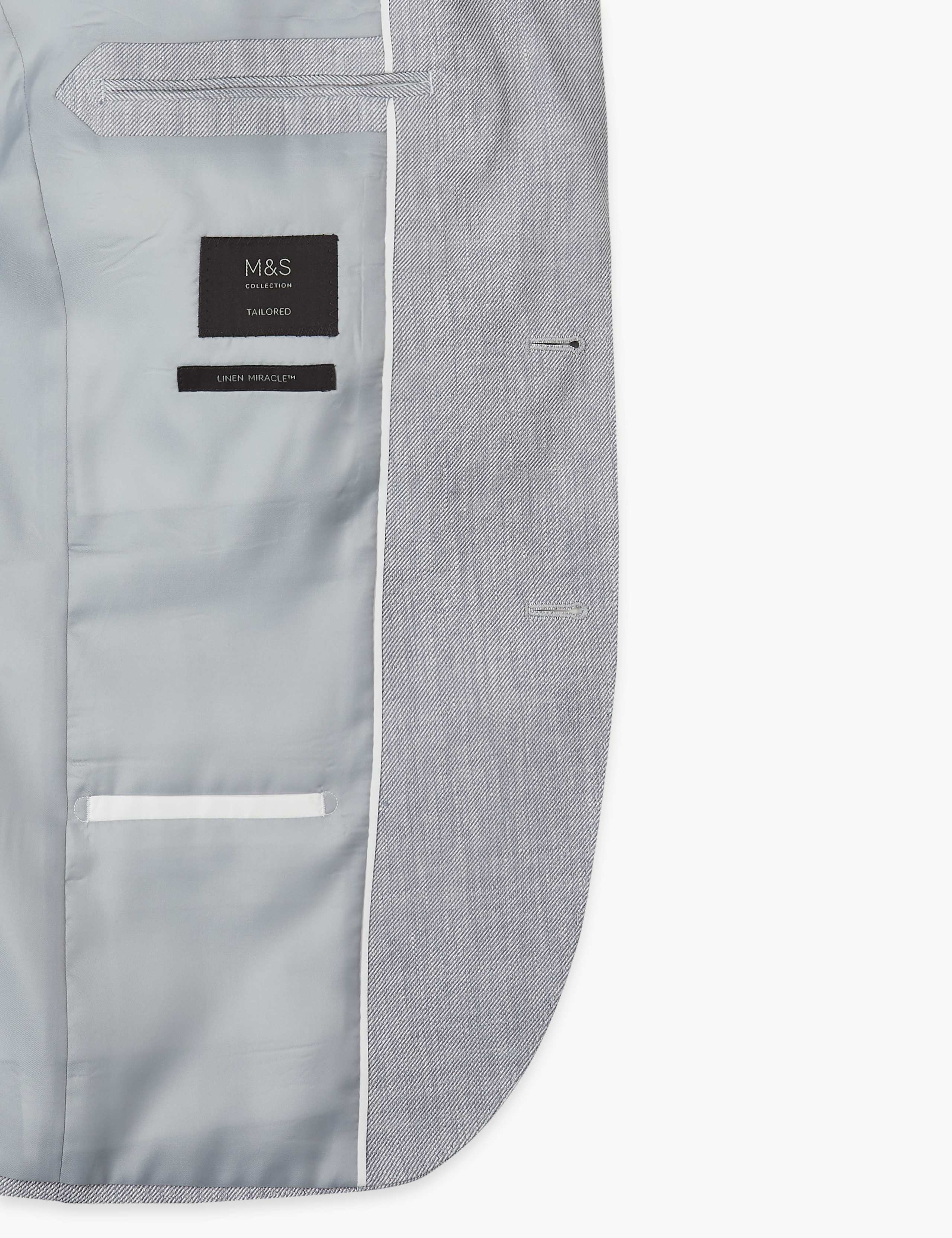 Tailored Fit Linen Miracle Jacket 8 of 8
