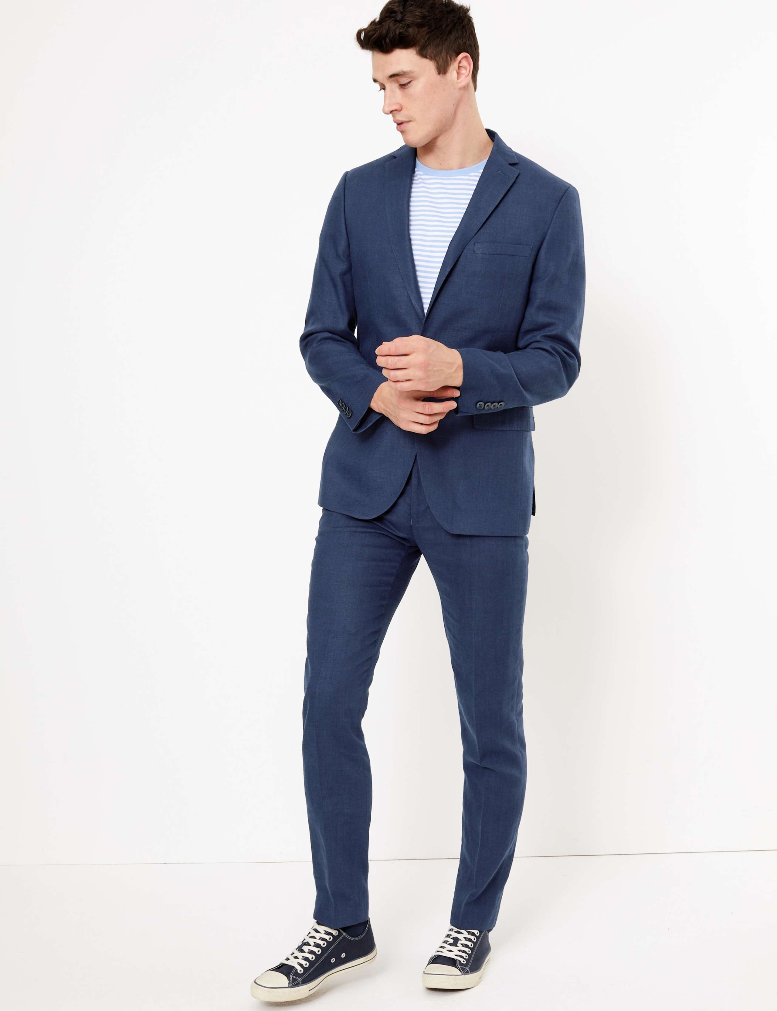 Slim Italian Linen Miracle™ Jacket 1 of 7