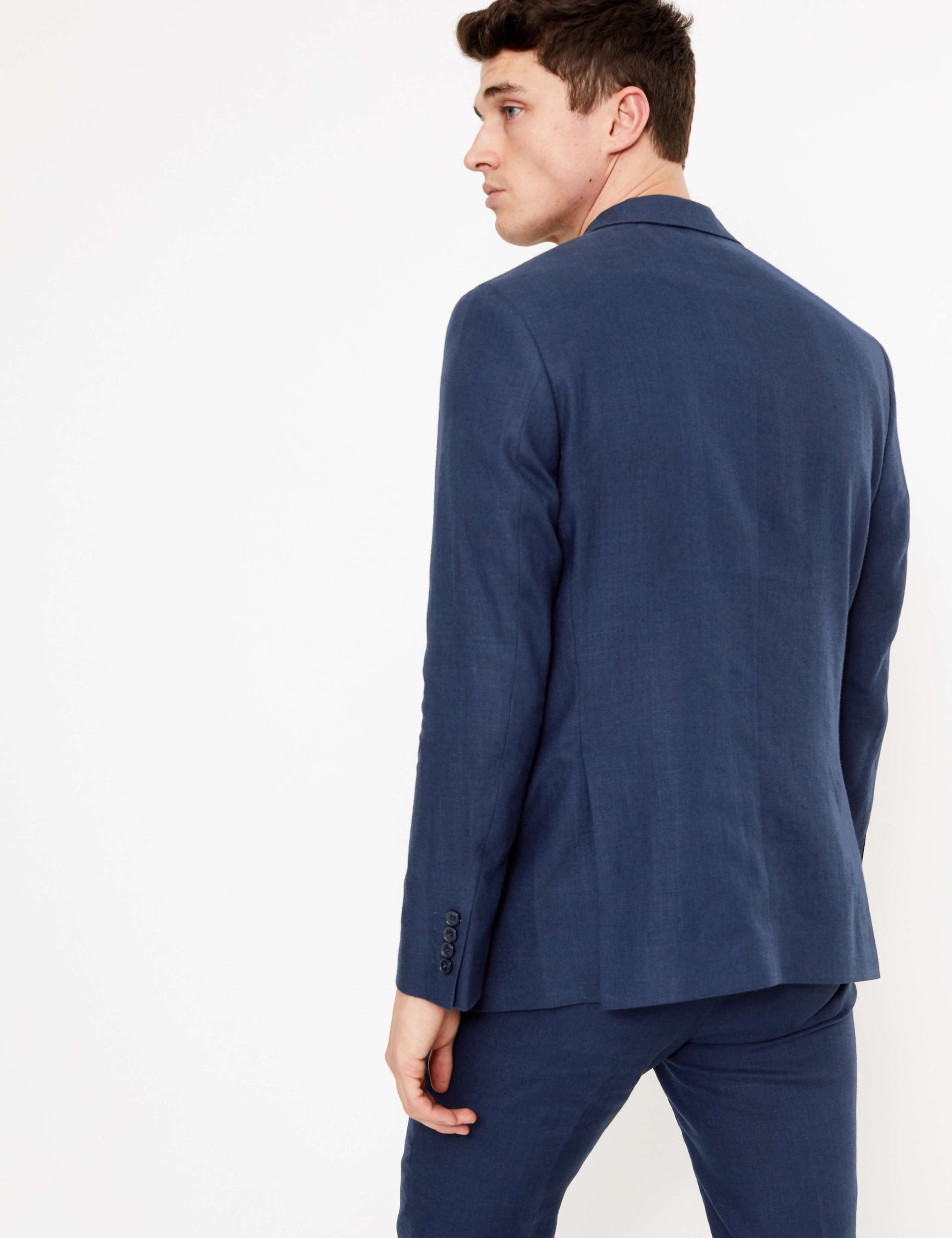 Slim Italian Linen Miracle™ Jacket 4 of 7