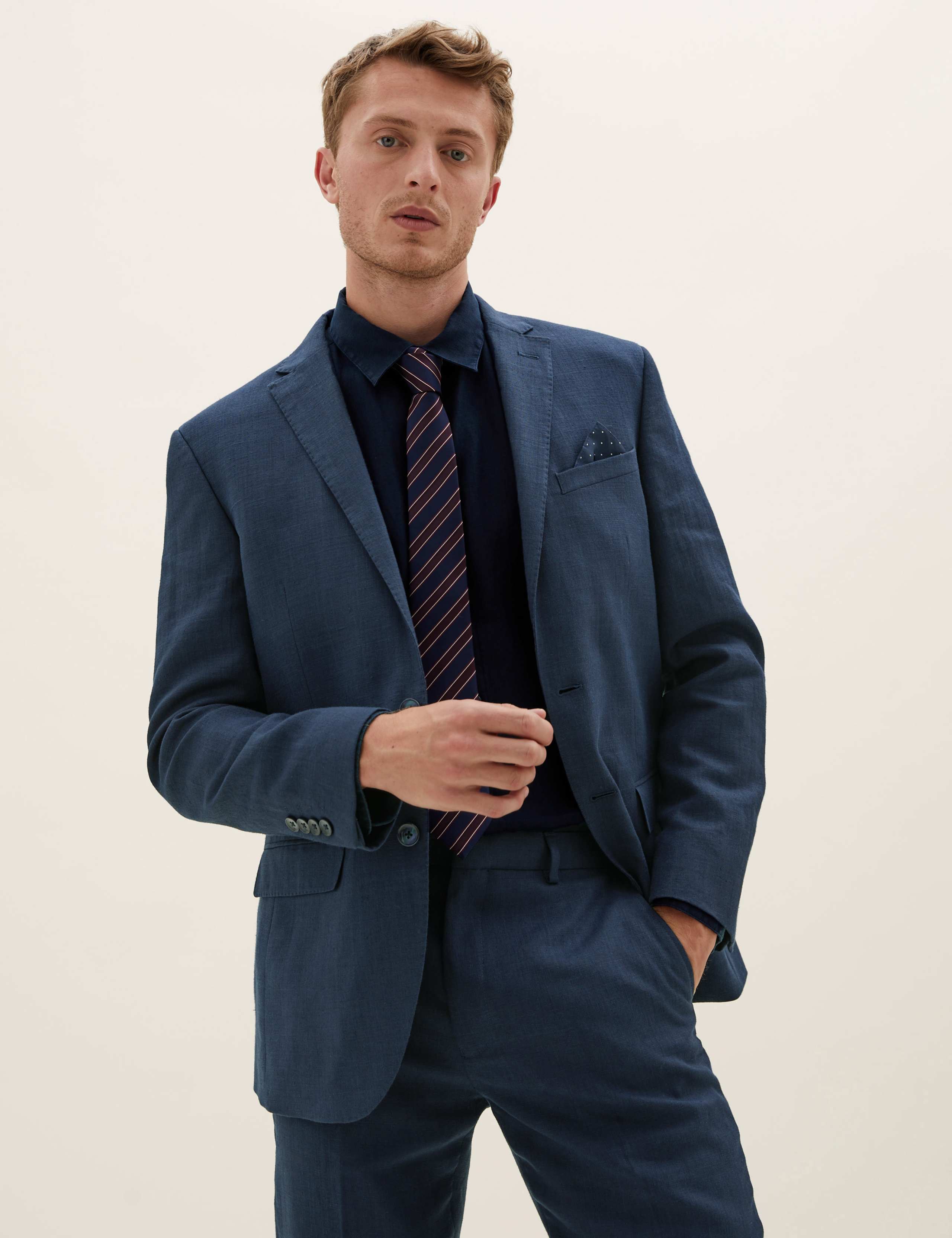 Tailored Italian Linen Miracle™ Jacket 1 of 9