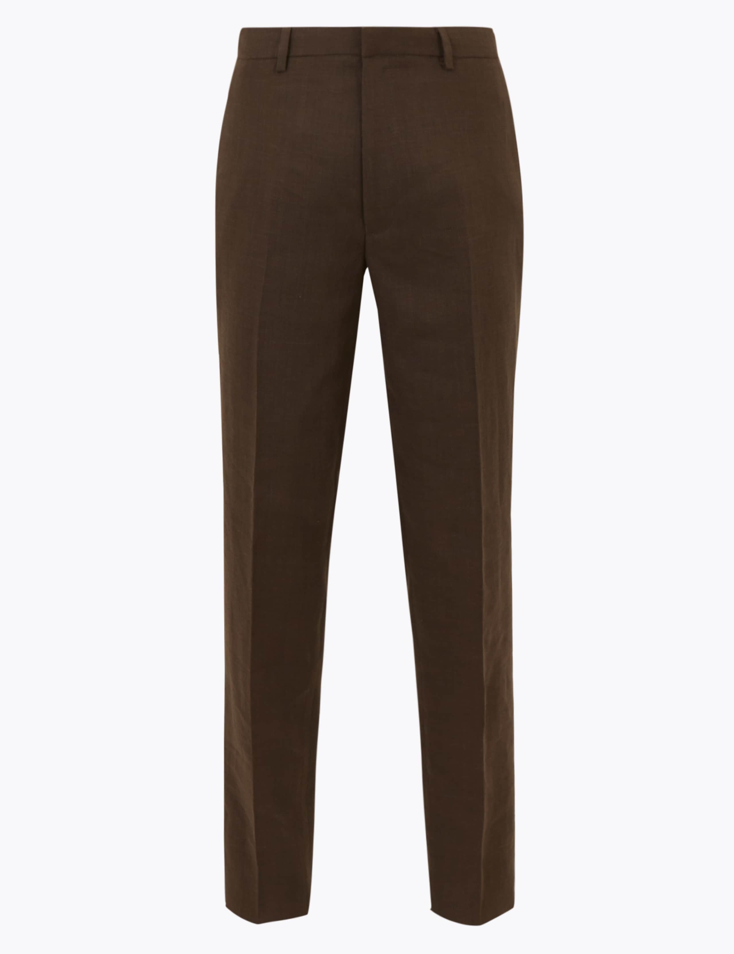 Tailored Italian Linen Miracle™ Trousers 2 of 6