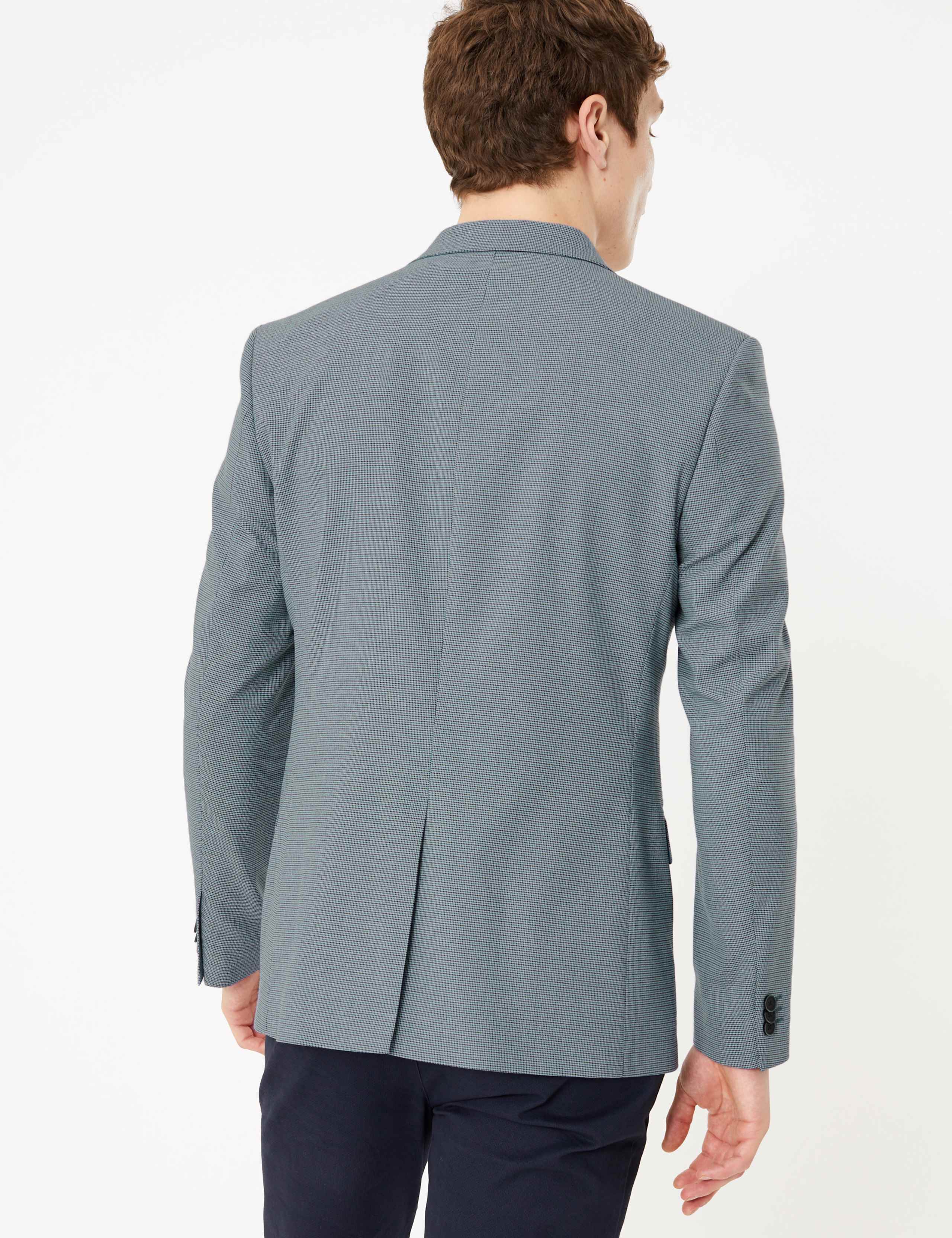 Slim Check Blazer 4 of 8