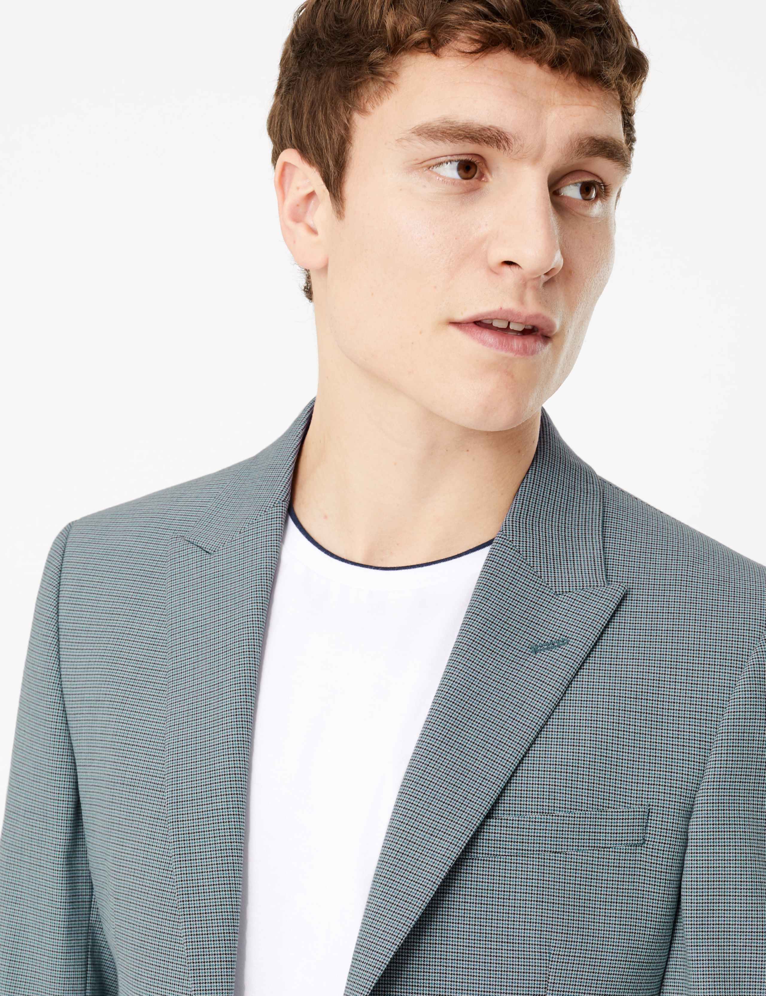 Slim Check Blazer 6 of 8