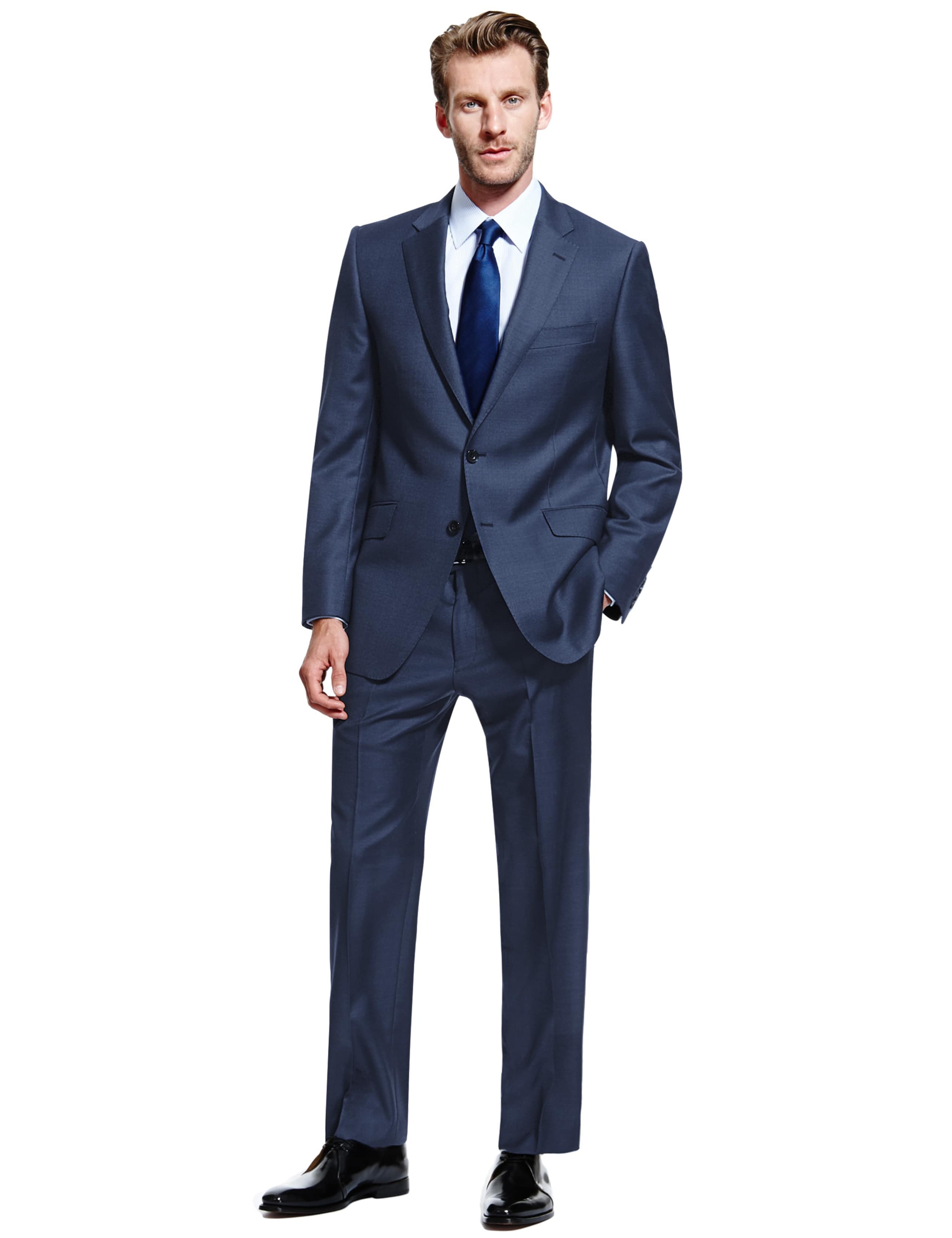 Pure New Wool 2 Button Jacket 1 of 7