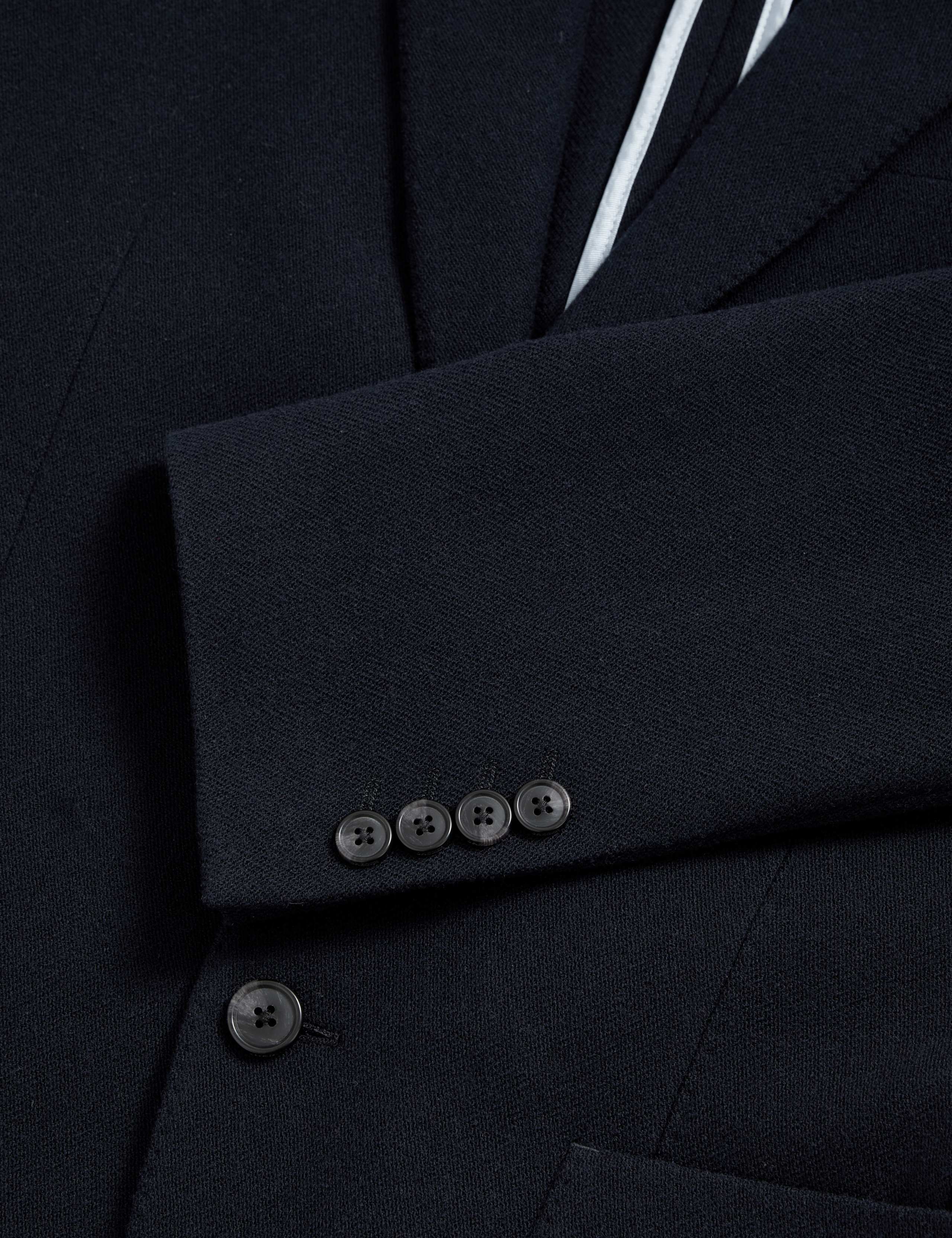 Tailored Fit Italian Wool Rich Twill Blazer 3 of 8