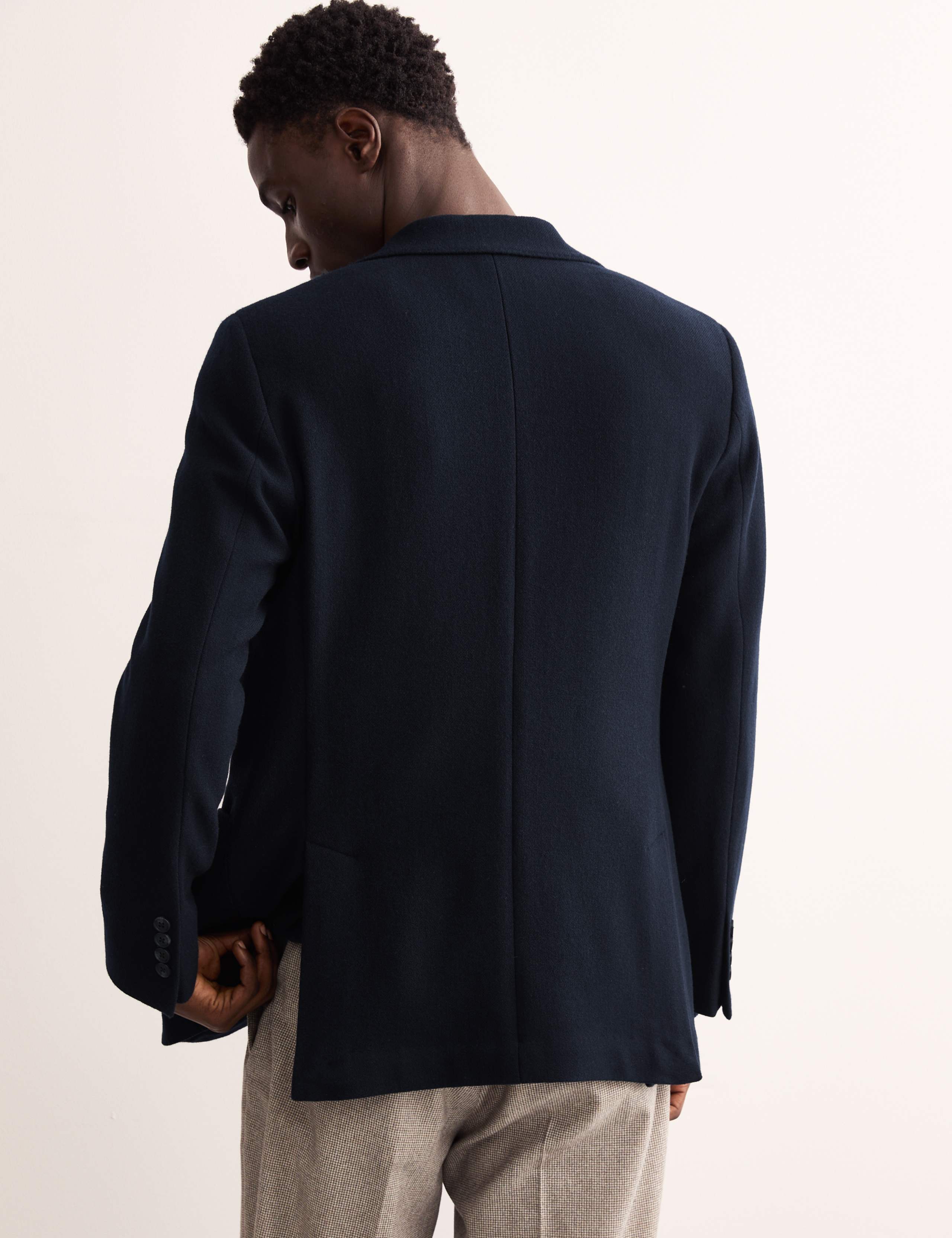 Tailored Fit Italian Wool Rich Twill Blazer 5 of 8