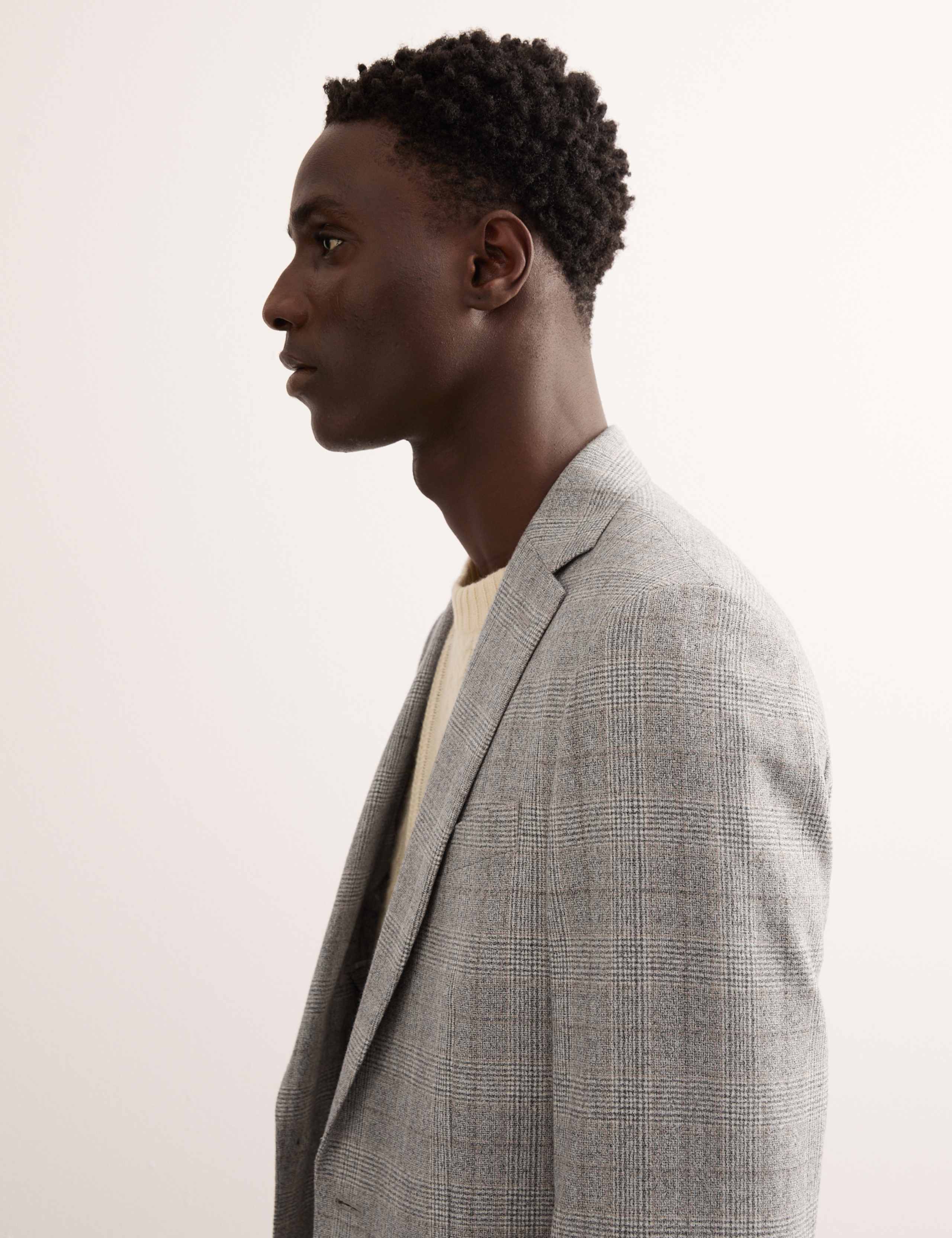 Tailored Fit Italian Wool Blazer 6 of 7