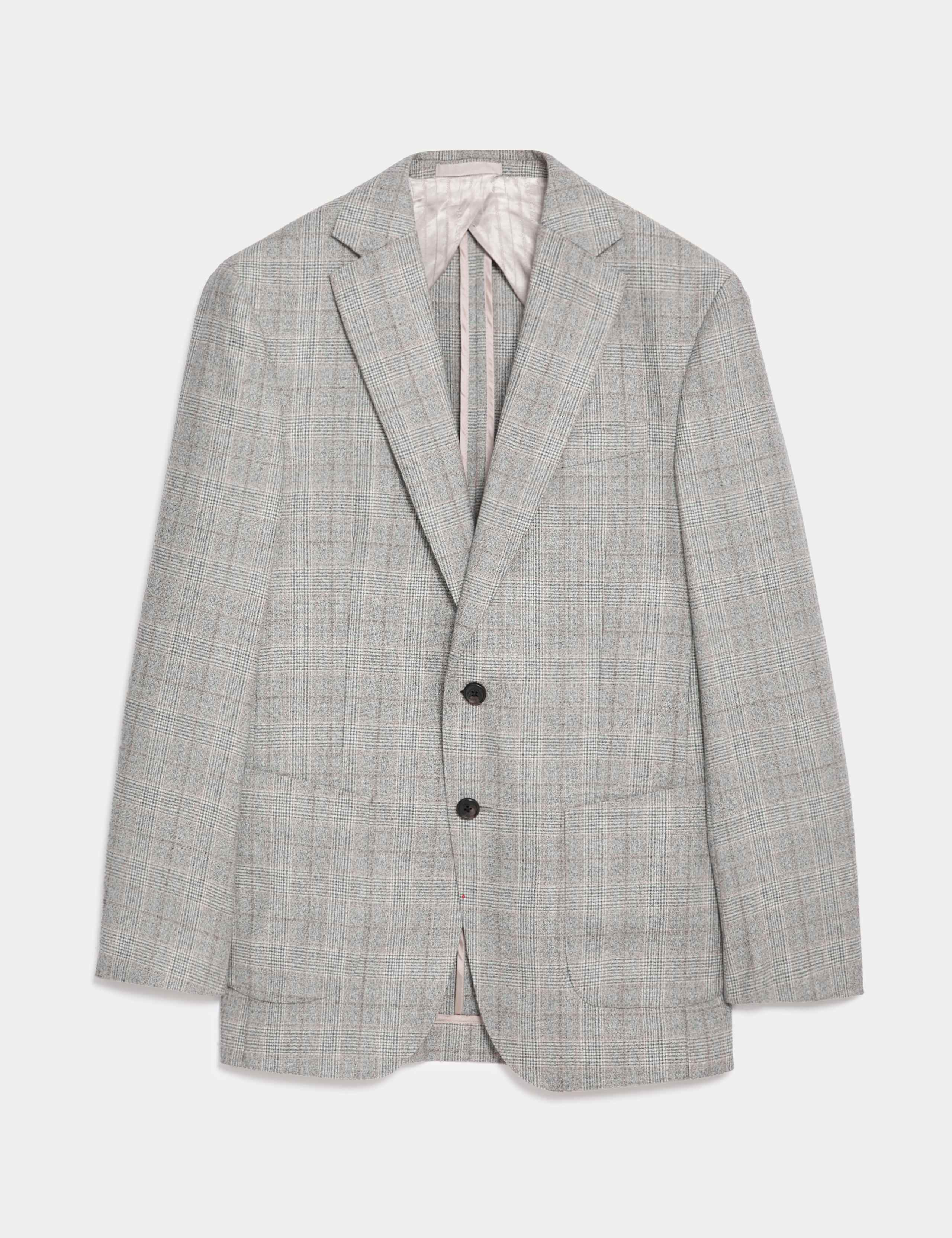Tailored Fit Italian Wool Blazer 2 of 7