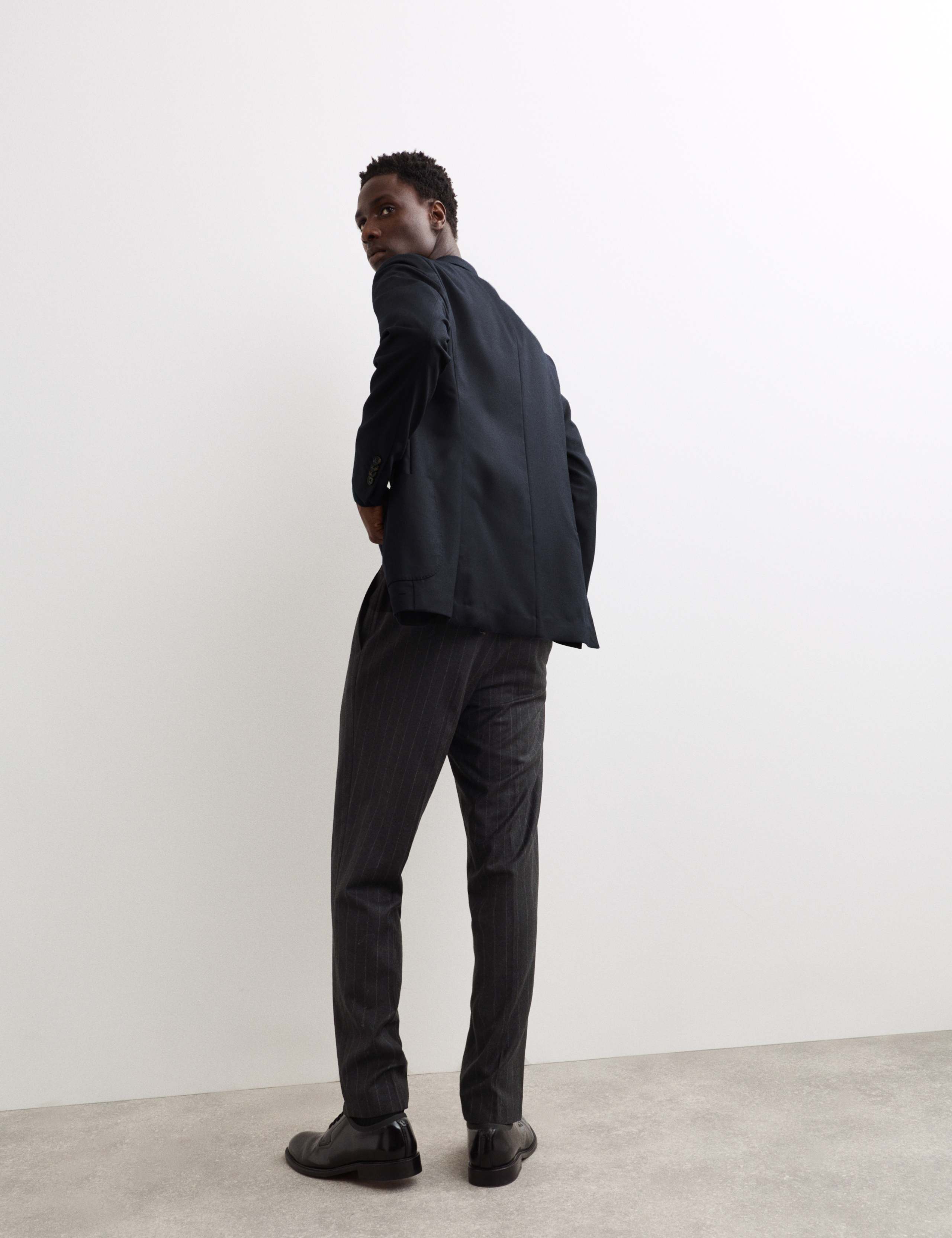 Italian Wool Twill Flannel Blazer 7 of 7