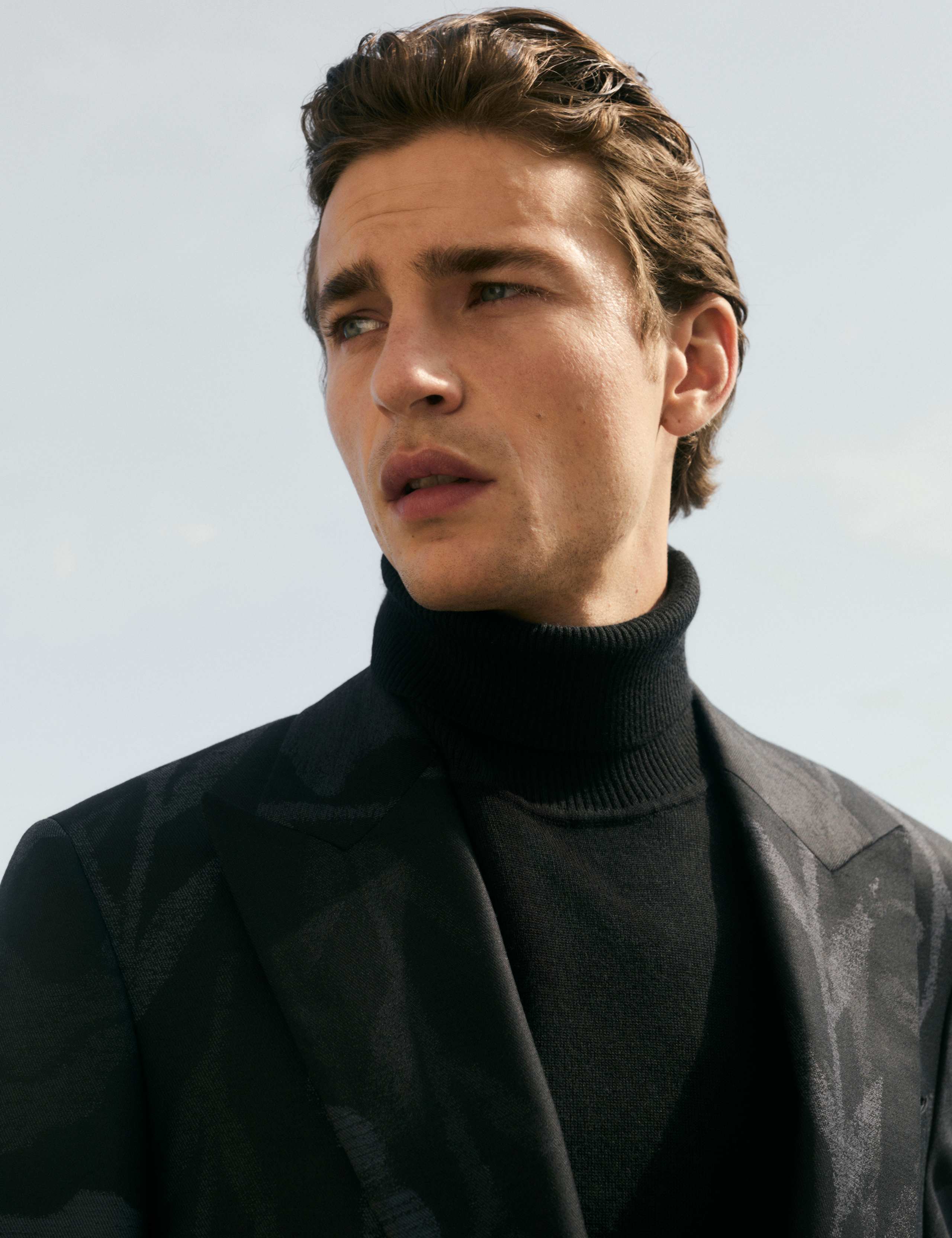 Regular Fit Italian Wool Tuxedo Jacket 1 of 8