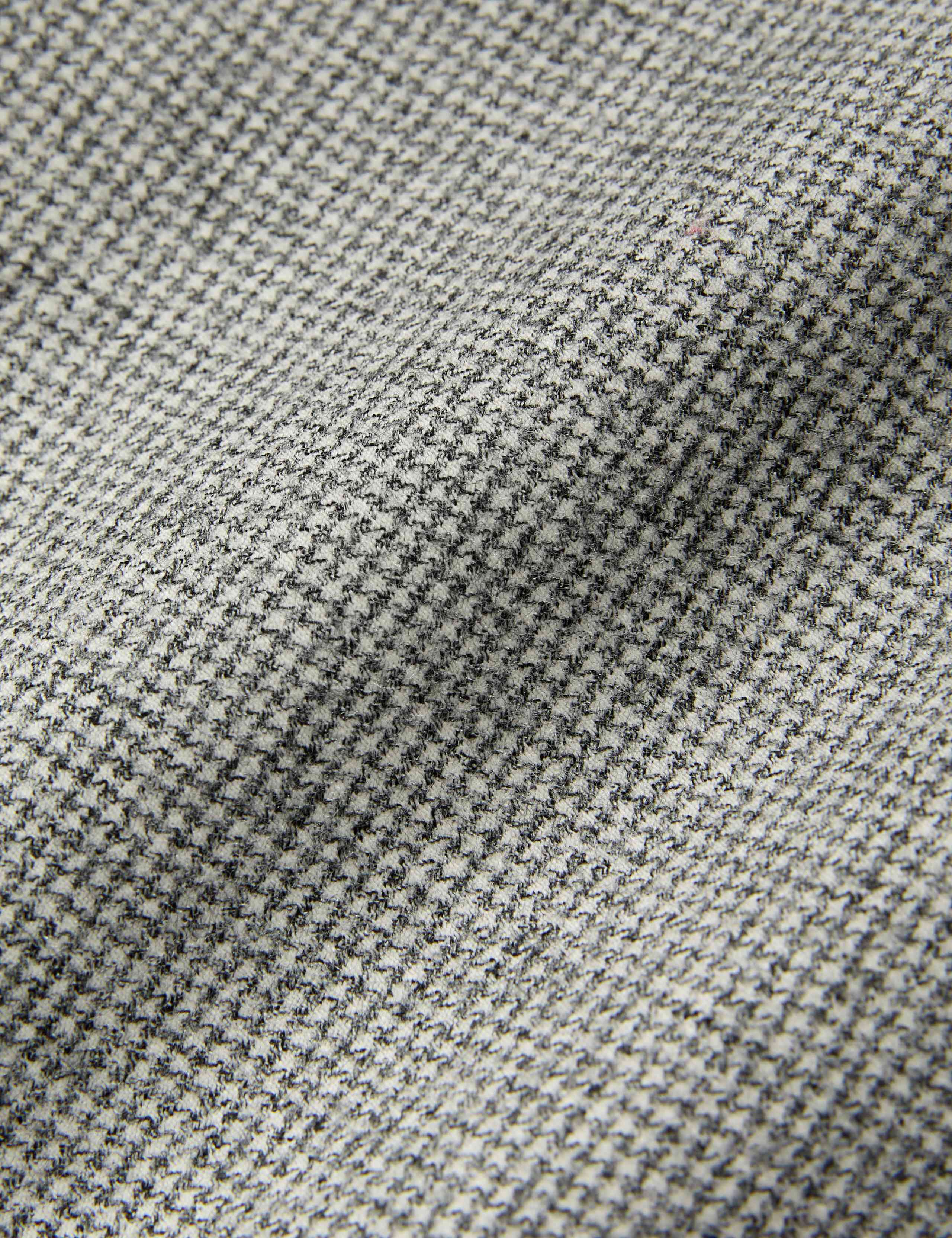 Tailored Fit Pure Wool Check Trousers 3 of 3