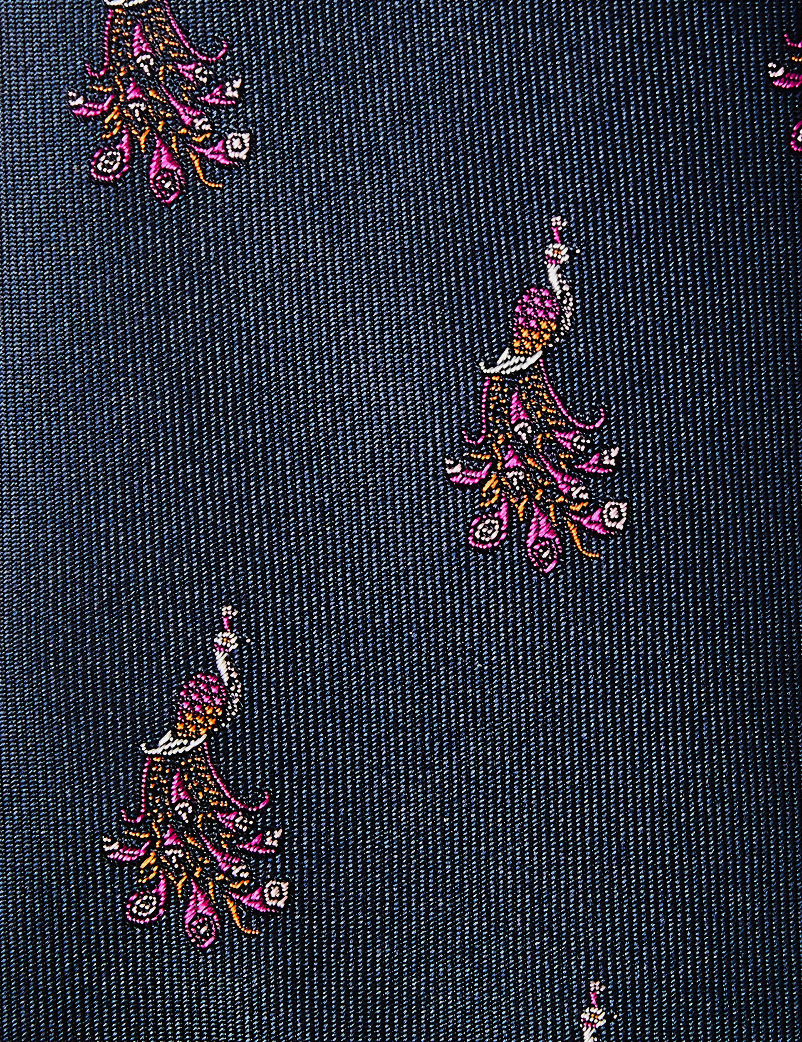 Pure Silk Peacock Tie 3 of 3