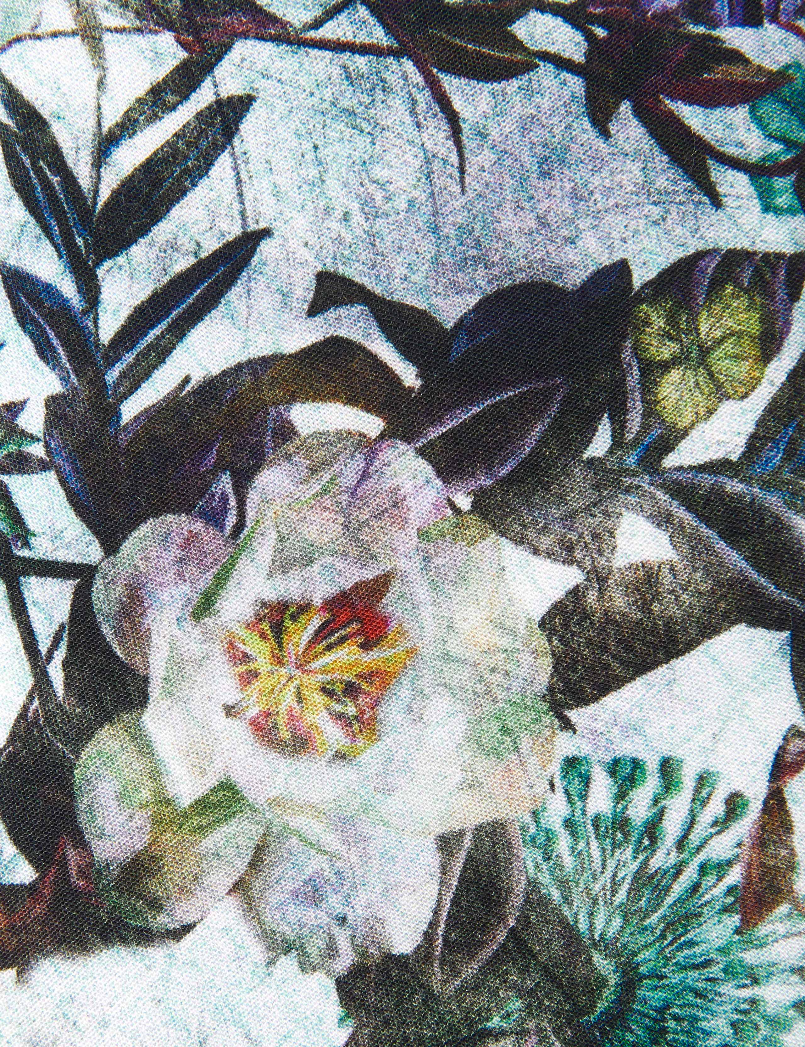 Slim Printed Floral Tie 3 of 3