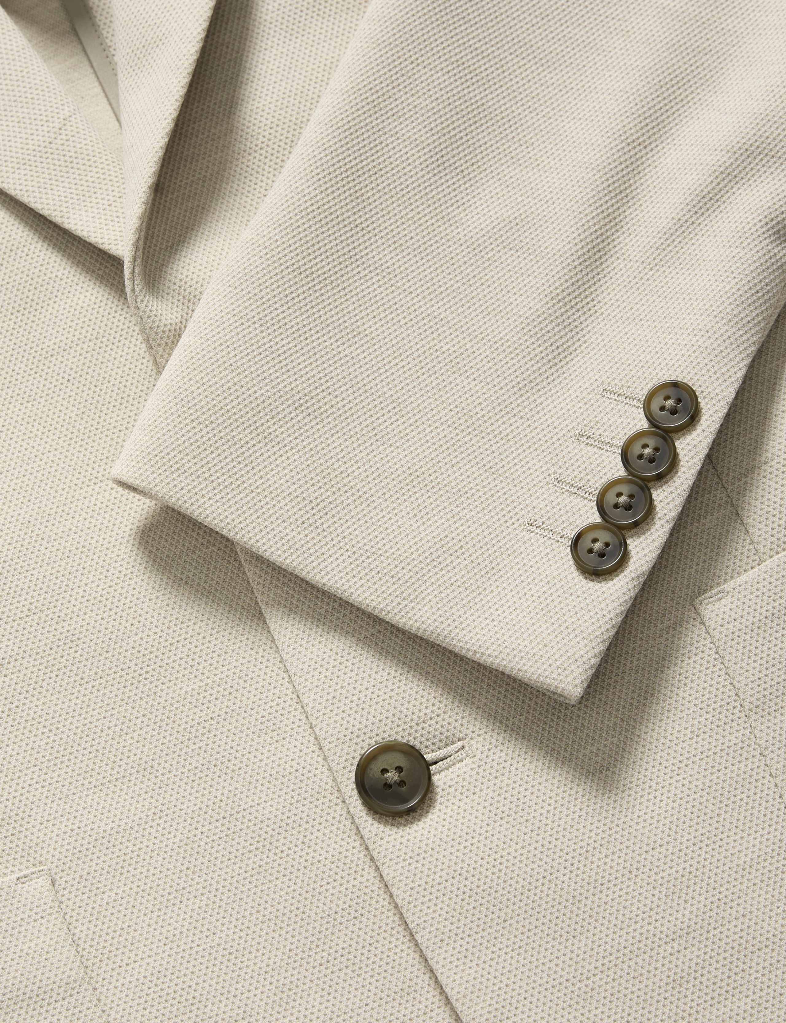 Tailored Fit Jersey Textured Blazer 3 of 6