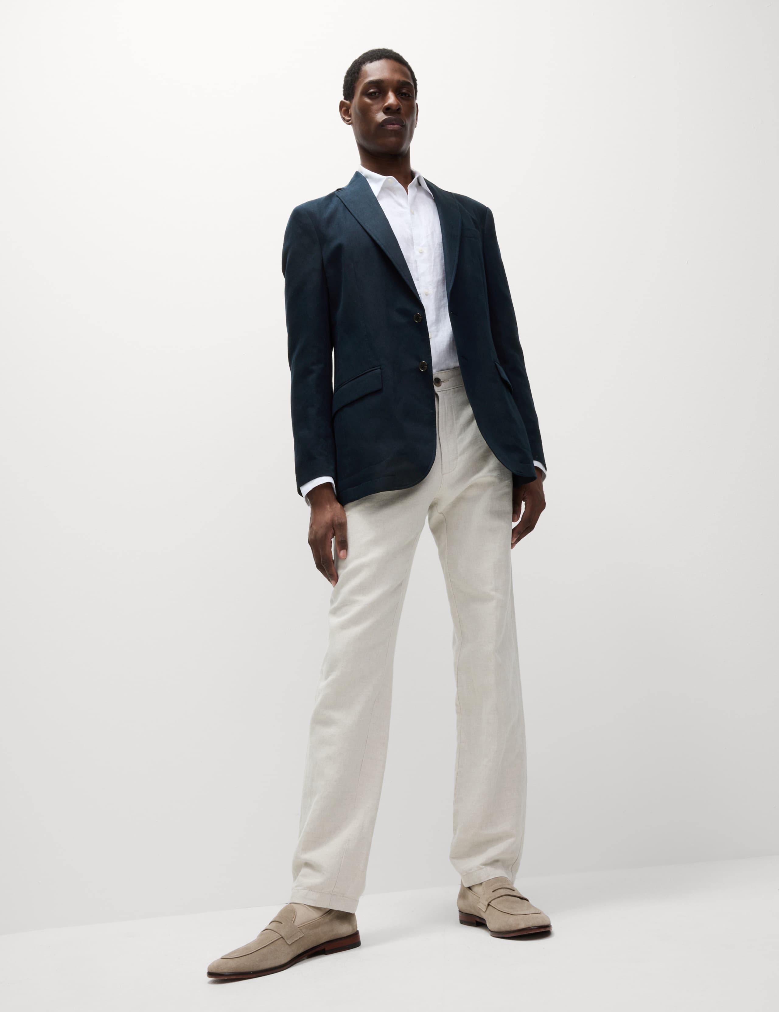 Tailored Fit Cotton Rich Laundered Jacket 4 of 7