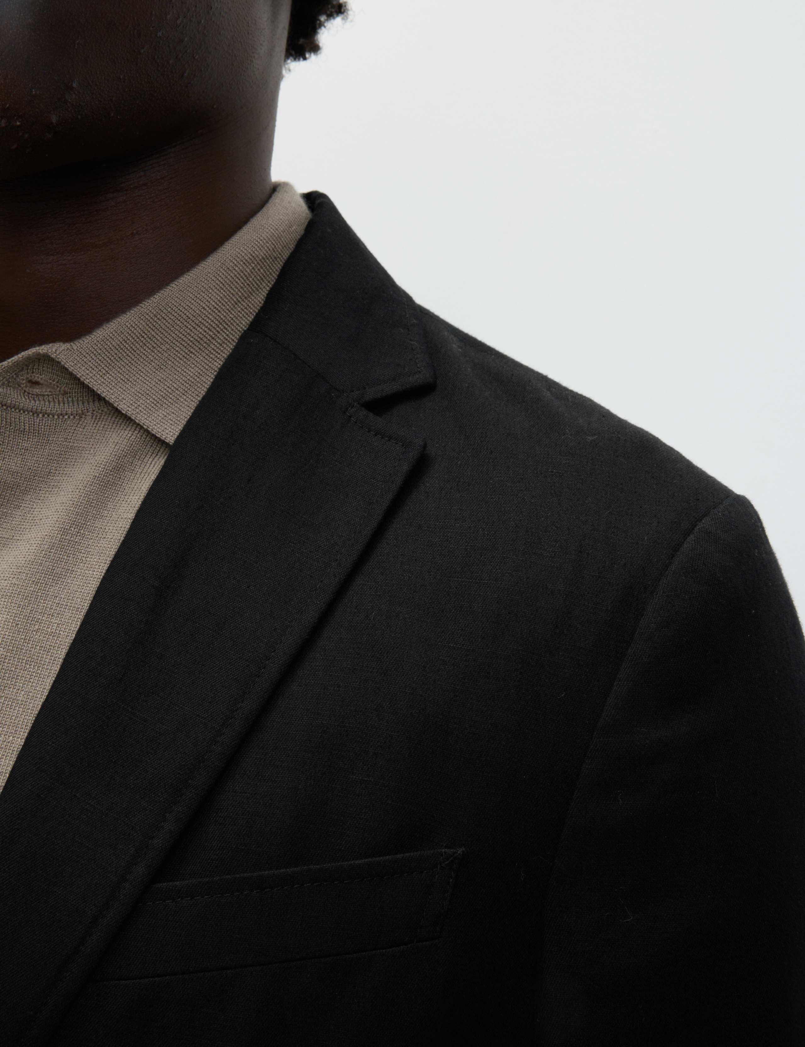 Tailored Fit Cotton Rich Laundered Jacket 6 of 7