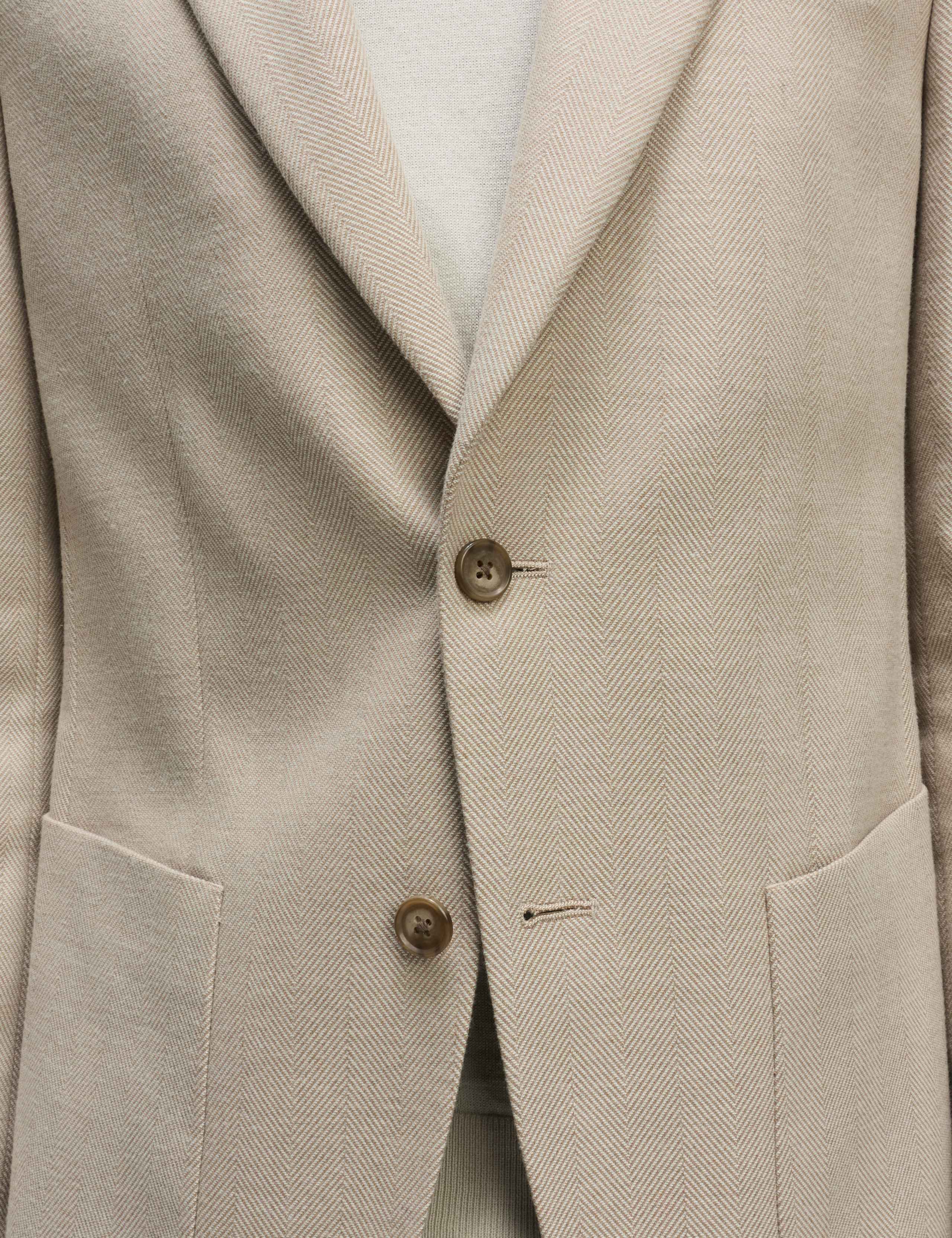 Tailored Fit Herringbone Stretch Blazer 5 of 7