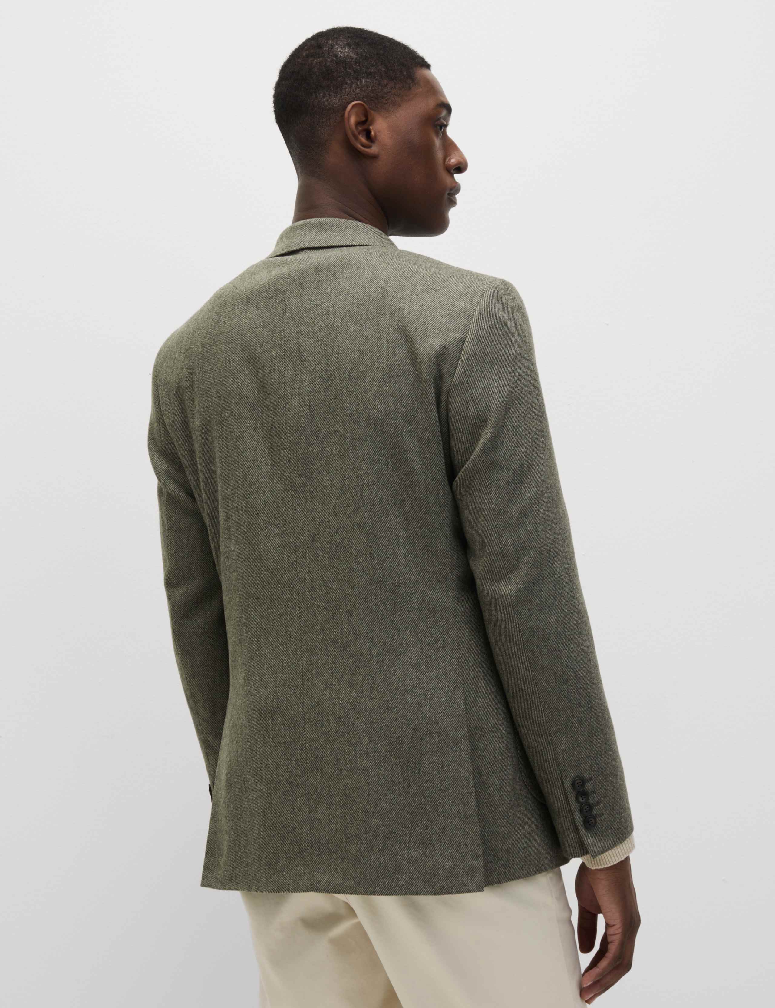 Tailored Fit Wool Blend Twill Blazer 7 of 8