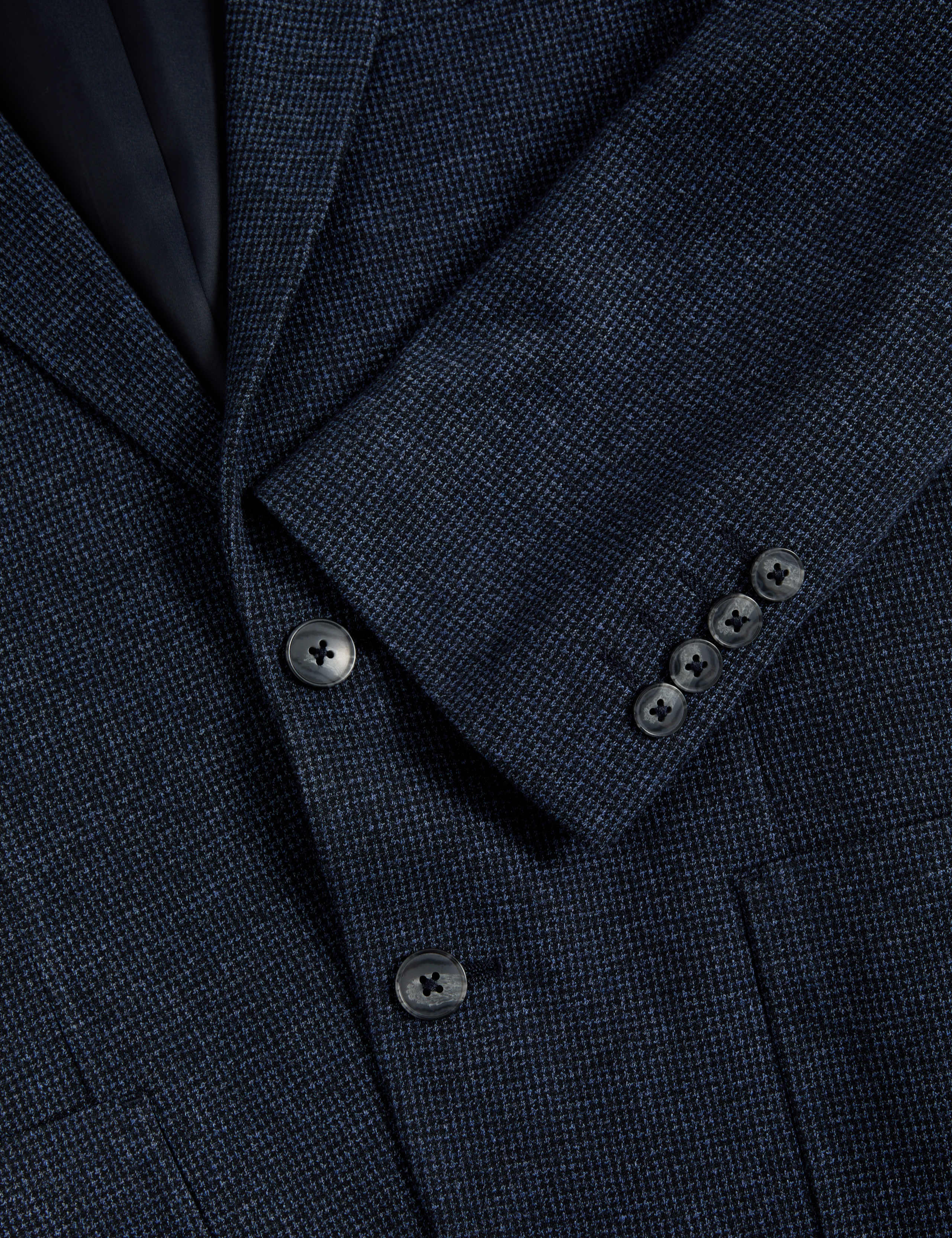 Tailored Fit Cotton Rich Puppytooth Blazer 3 of 8
