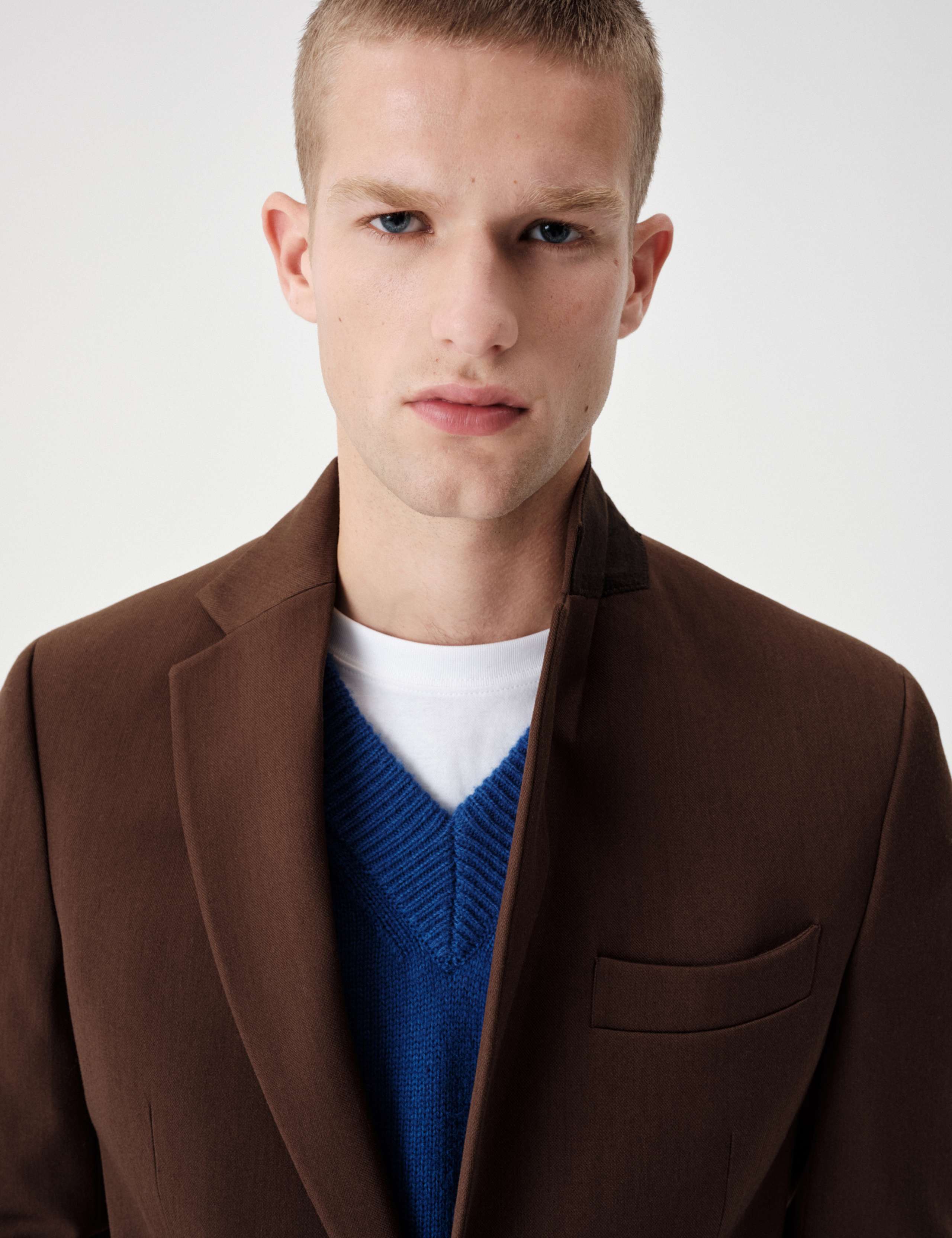 Textured Stretch Twill Suit Jacket 6 of 8
