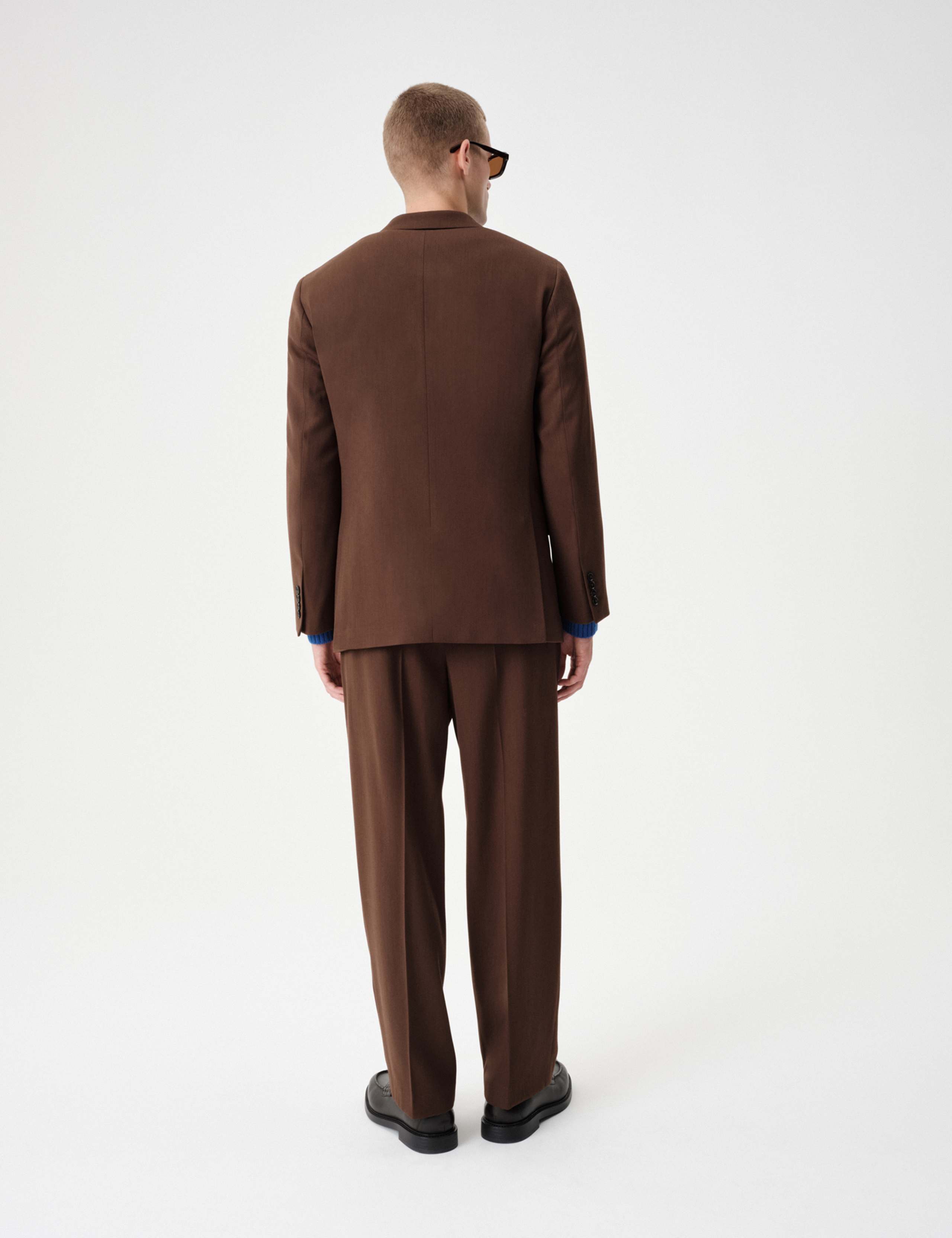 Textured Stretch Twill Suit Jacket 8 of 8