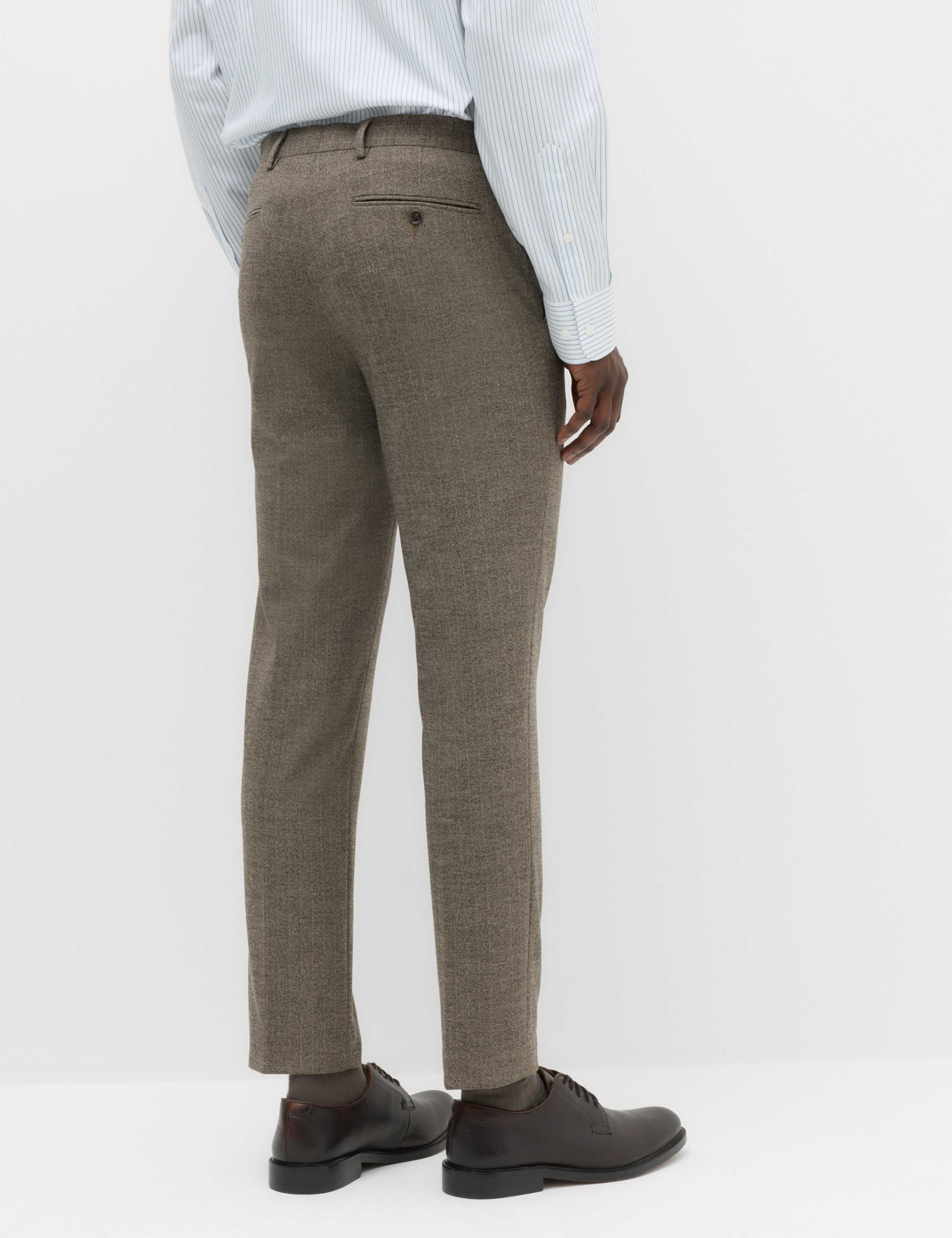 Slim Fit Striped Suit Trousers 5 of 6