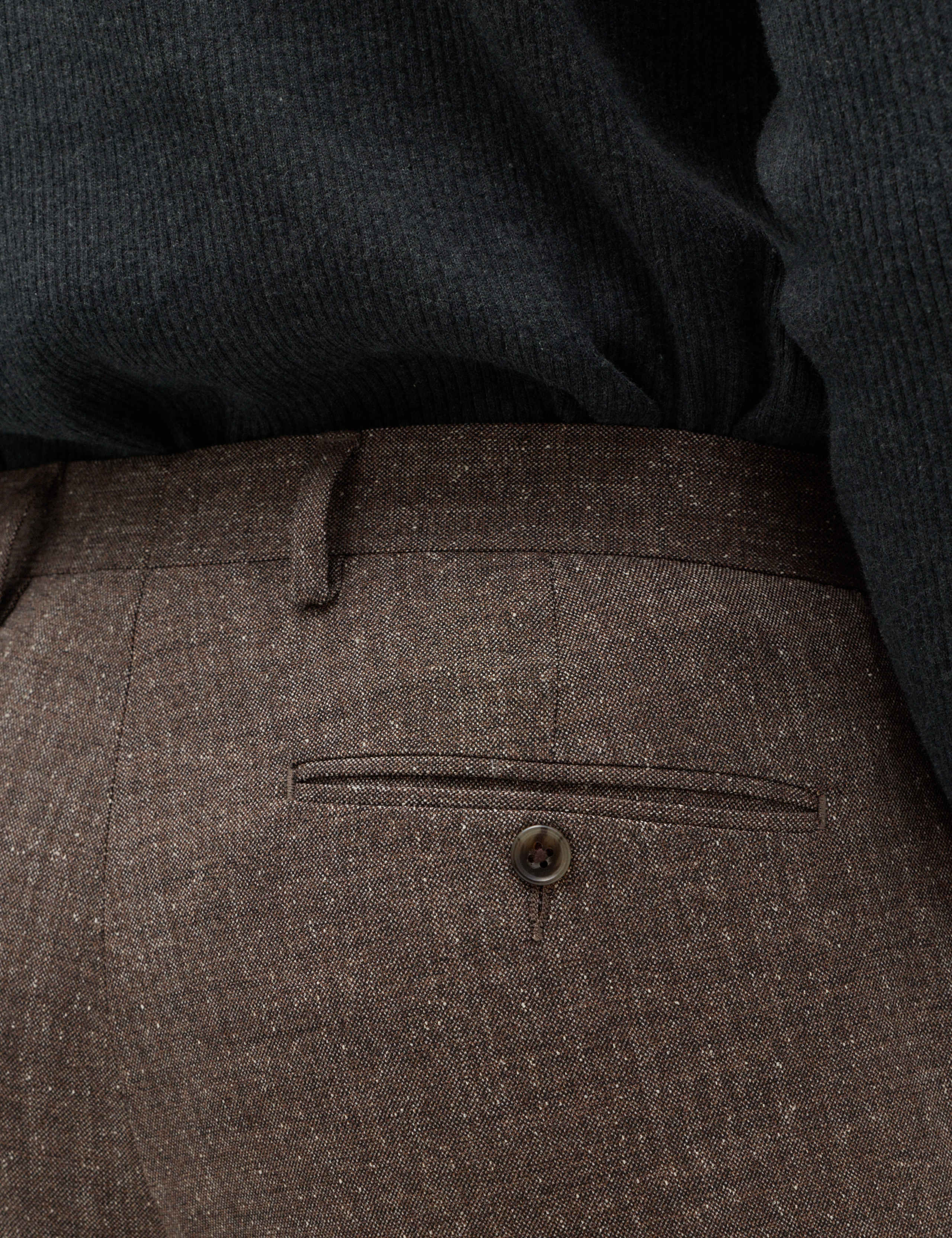 Tailored Fit Textured Suit Trouser 4 of 6