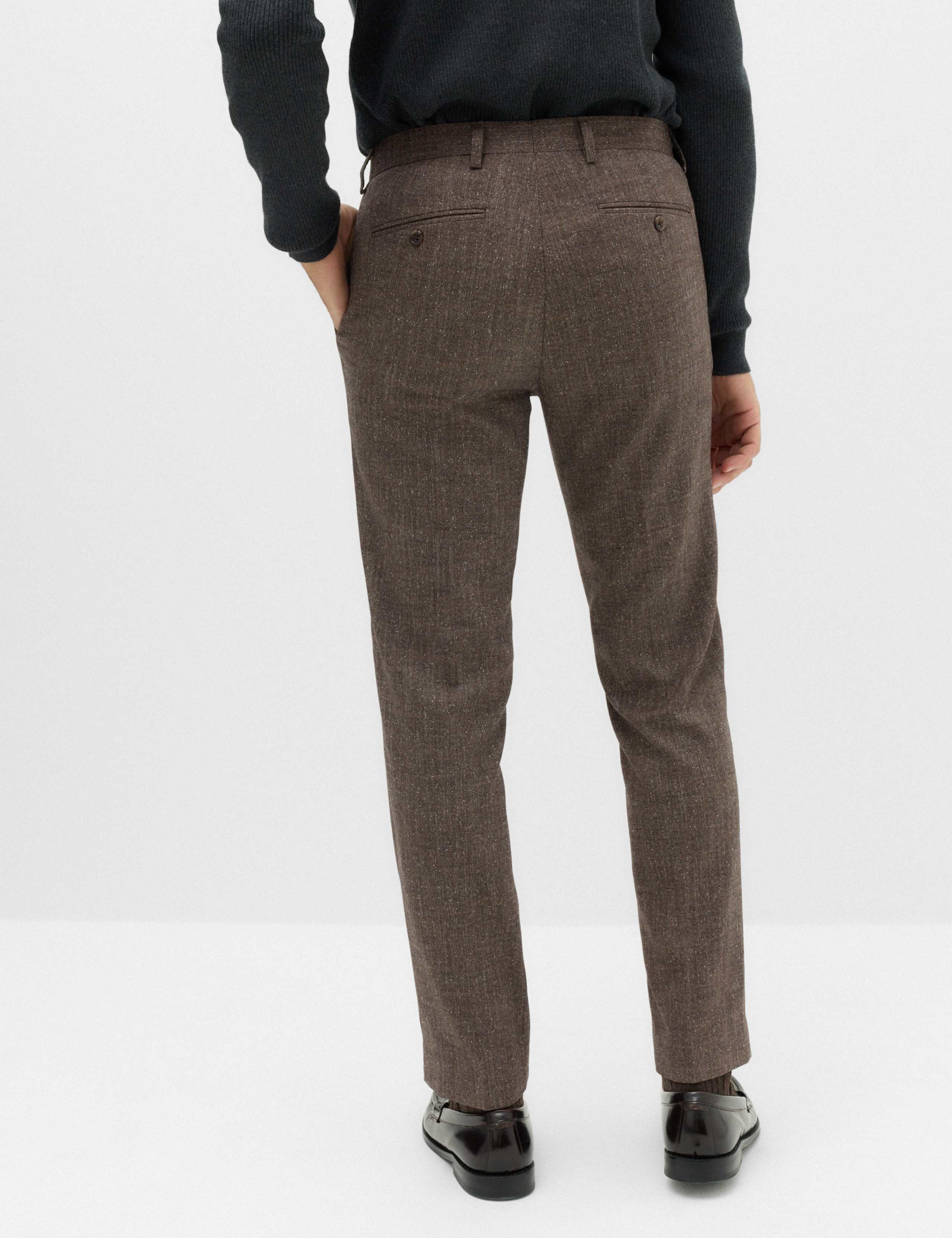 Tailored Fit Textured Suit Trouser 5 of 6